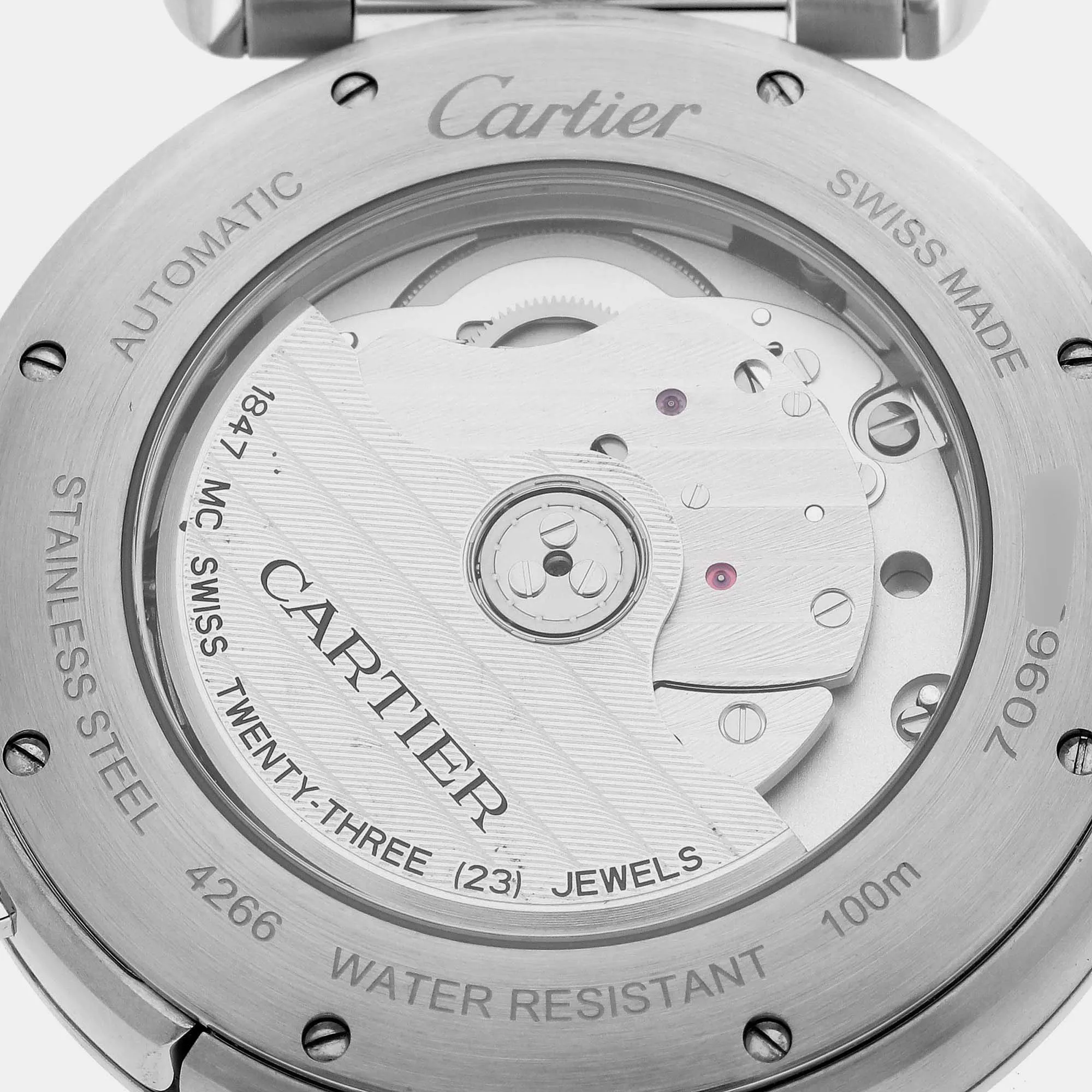Cartier Pasha 41mm Stainless steel Silver 7