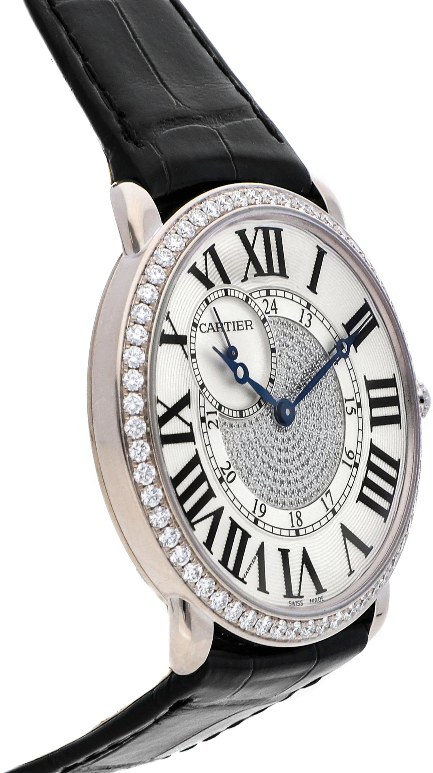 Cartier Ronde WR007004 42mm White gold Silver 2