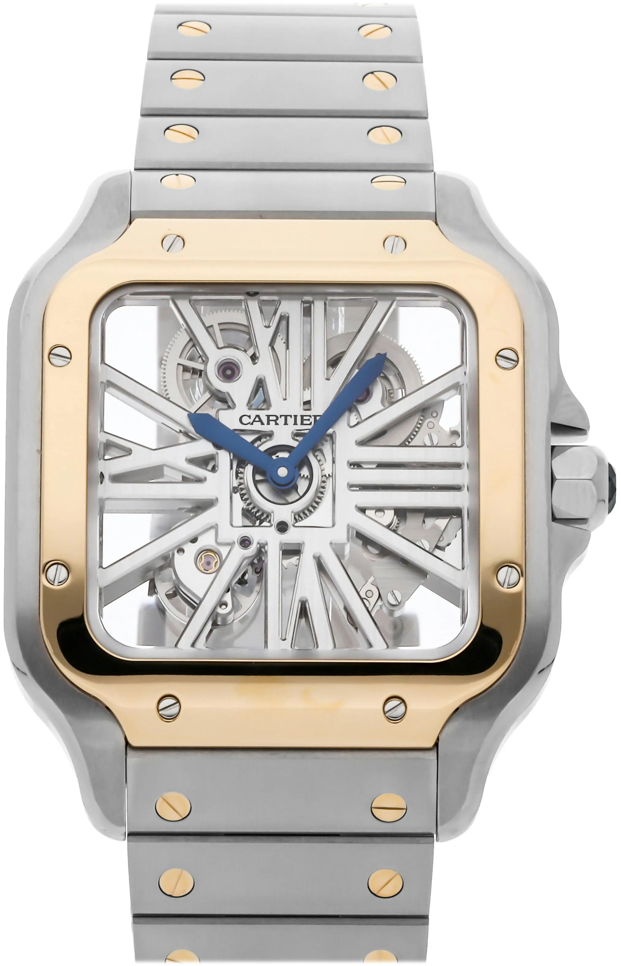 Cartier Santos WHSA0019 39mm Stainless steel Skeletonized