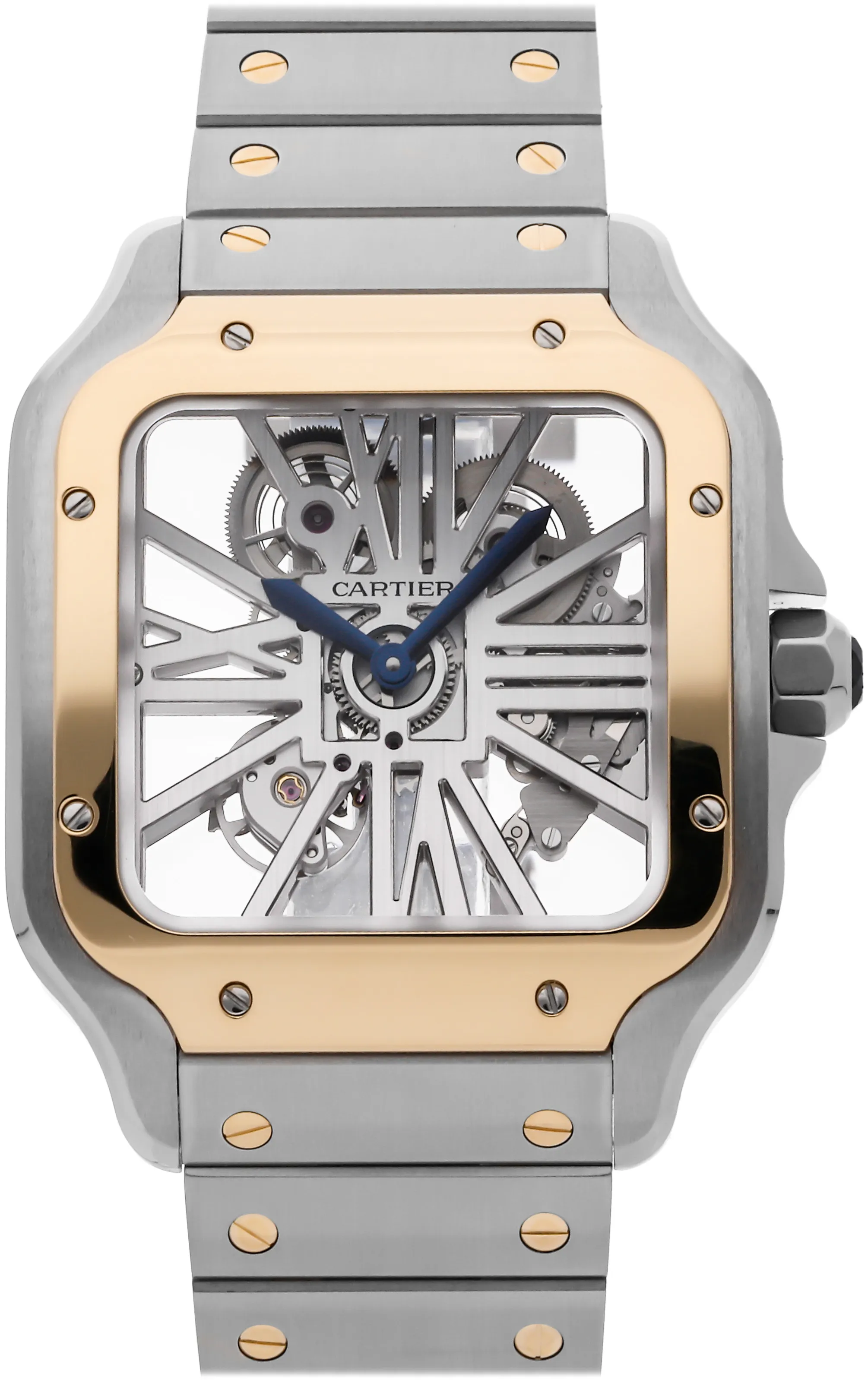 Cartier Santos WHSA0019 39mm Stainless steel Skeletonized
