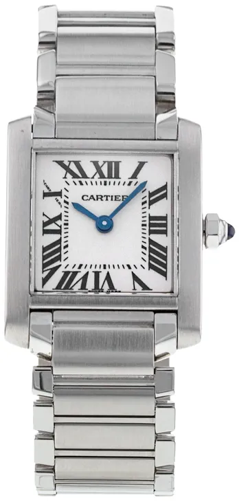 Cartier Tank Française W51008Q3 20mm Stainless steel Silver