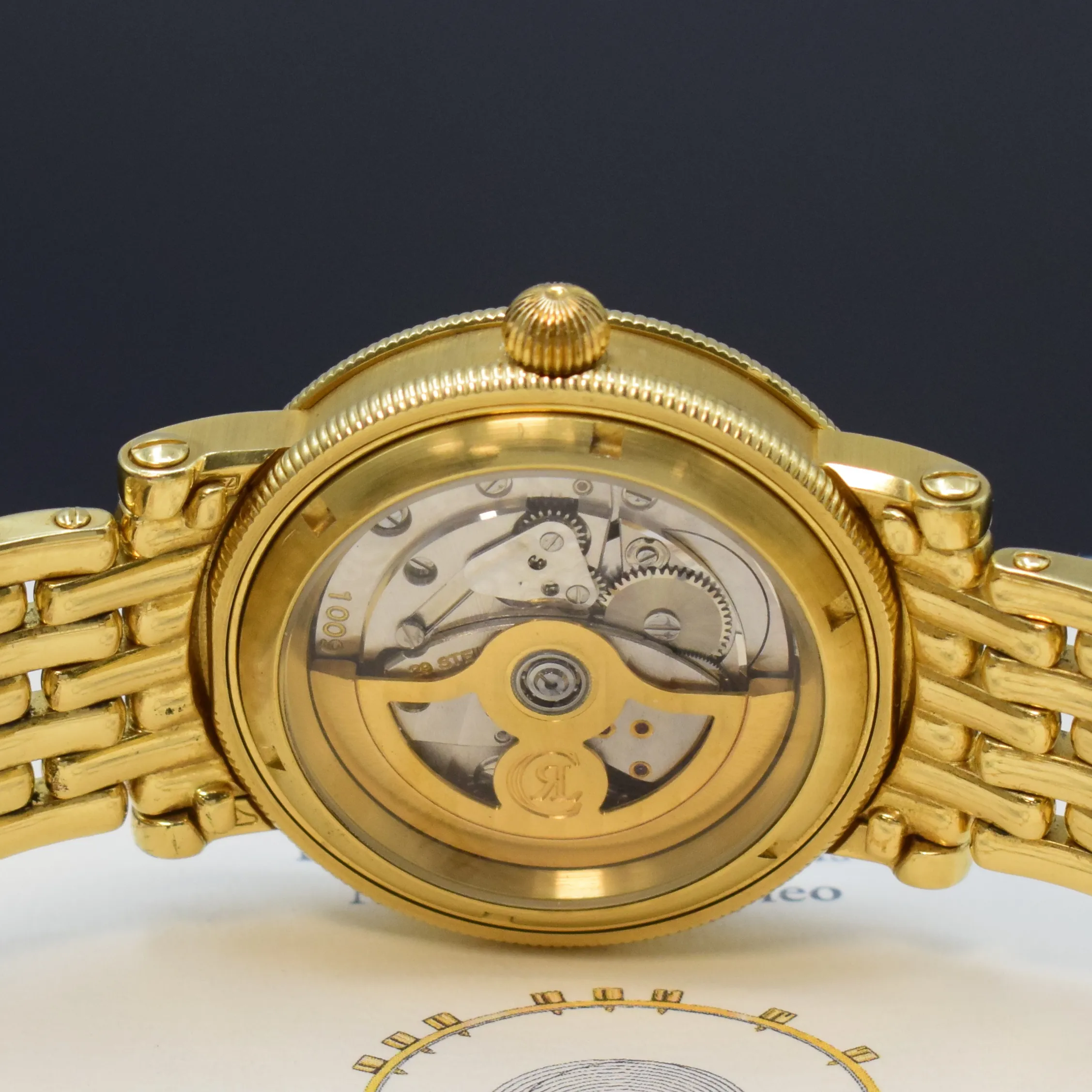 Chronoswiss Régulateur CH 1221 38mm Yellow gold Silver 5