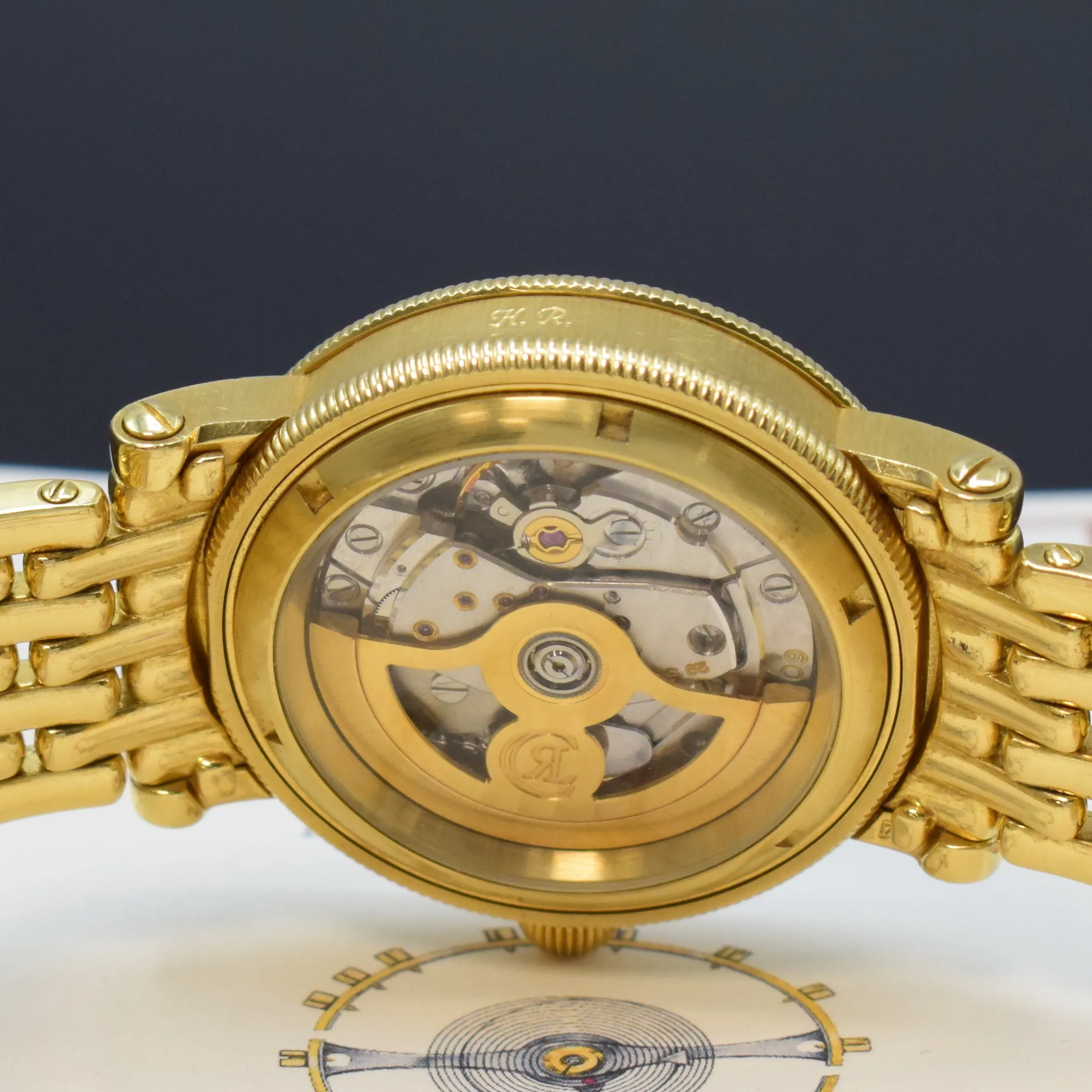 Chronoswiss Régulateur CH 1221 38mm Yellow gold Silver 6