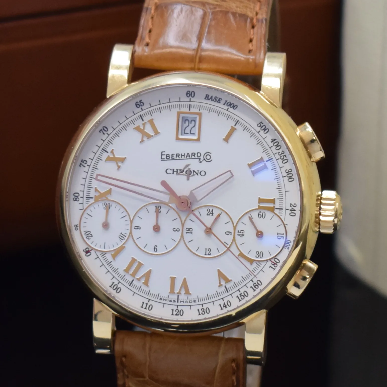 Eberhard & Co. 40mm Yellow gold White 1