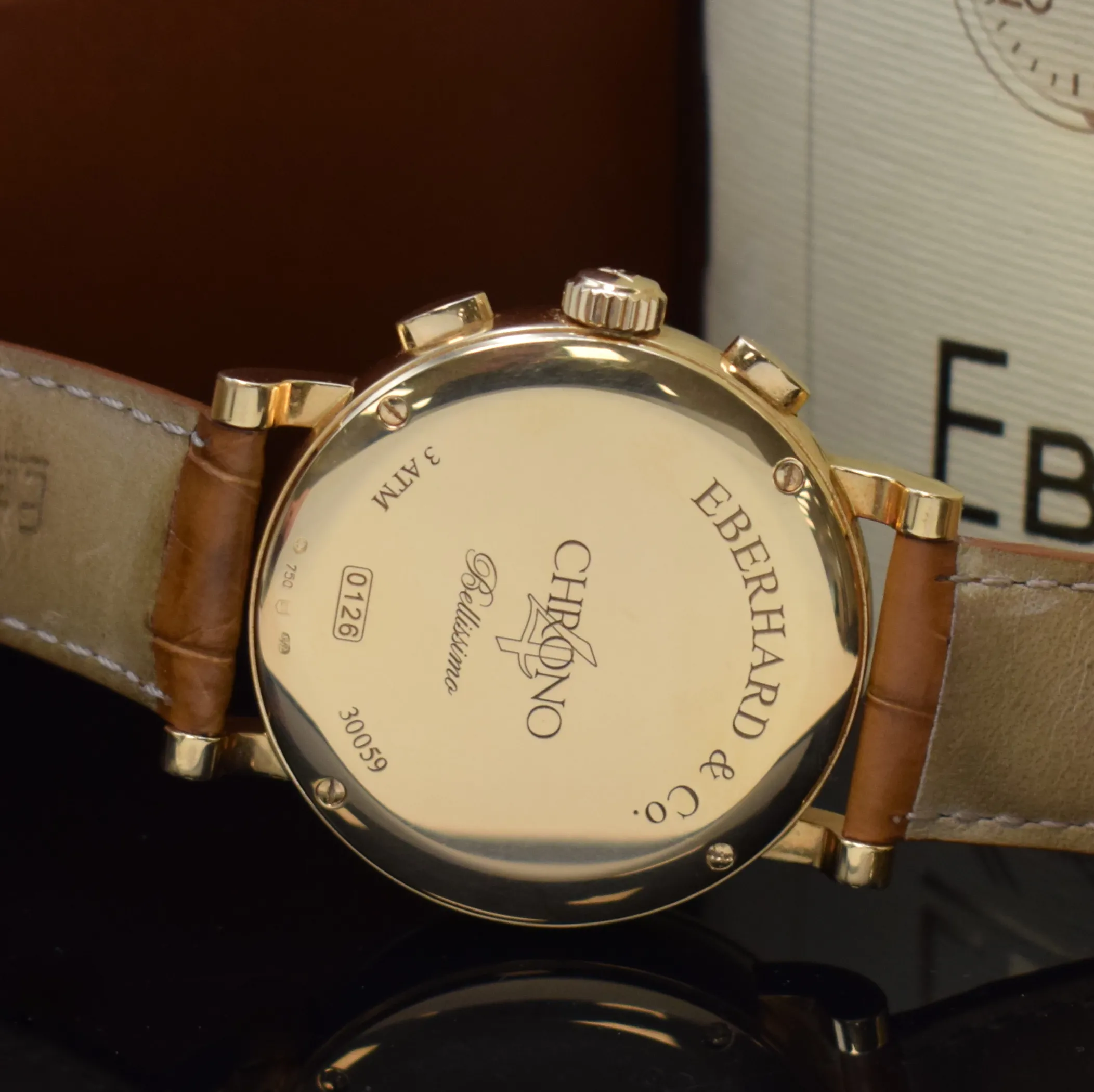 Eberhard & Co. 40mm Yellow gold White 3