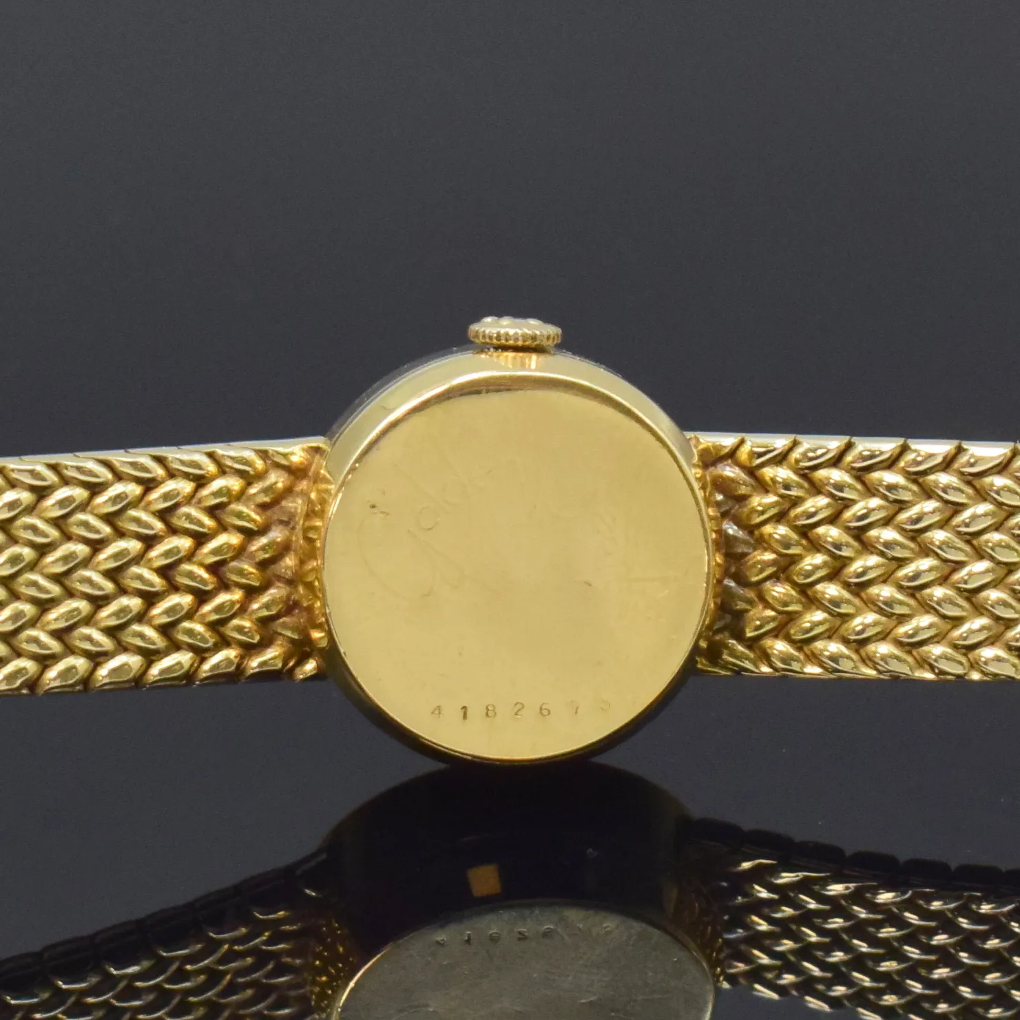 Eterna Eterna-Matic 12mm Yellow gold Silver 3