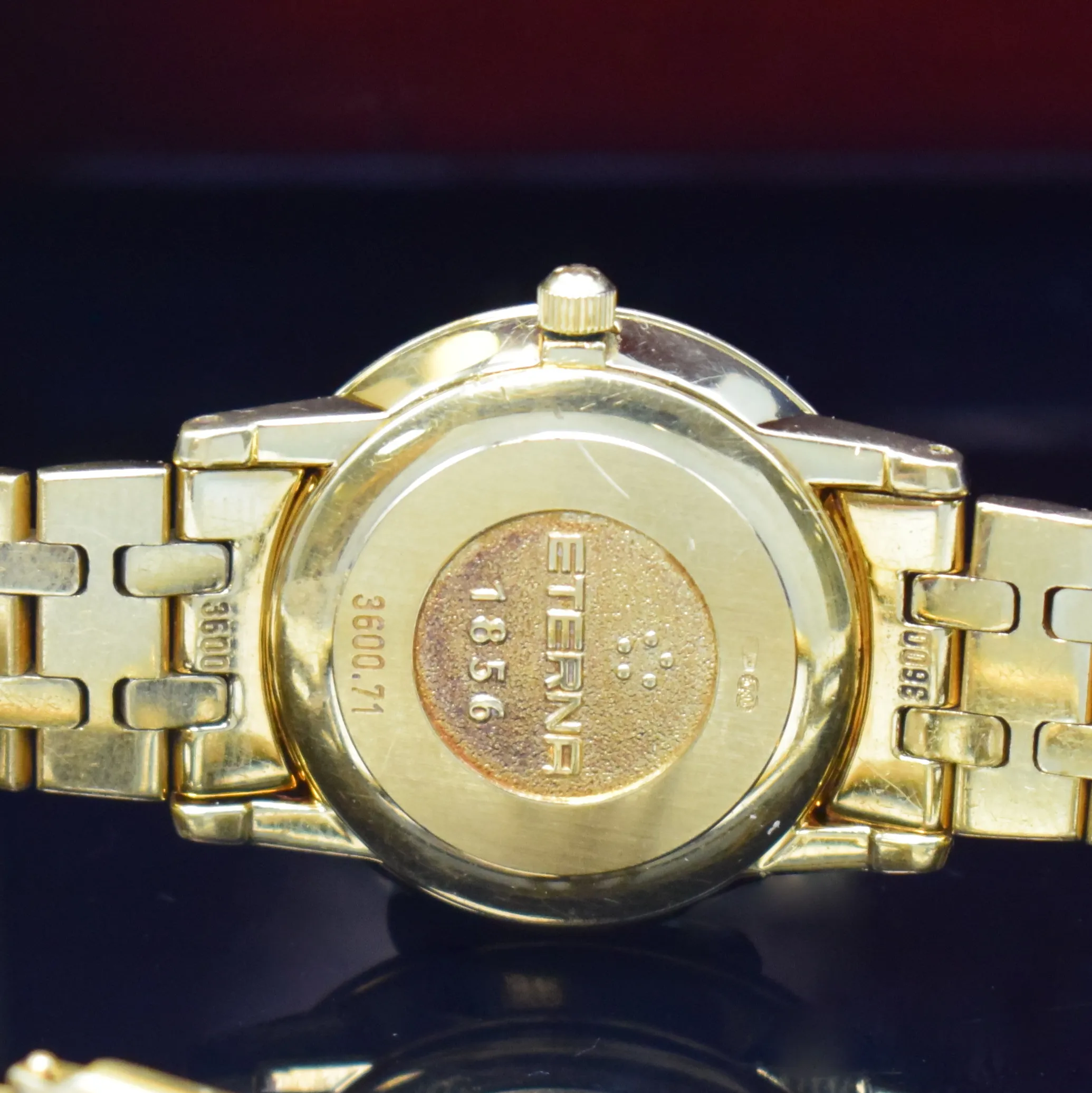 Eterna 3600.71 25mm Yellow gold Gilded 5