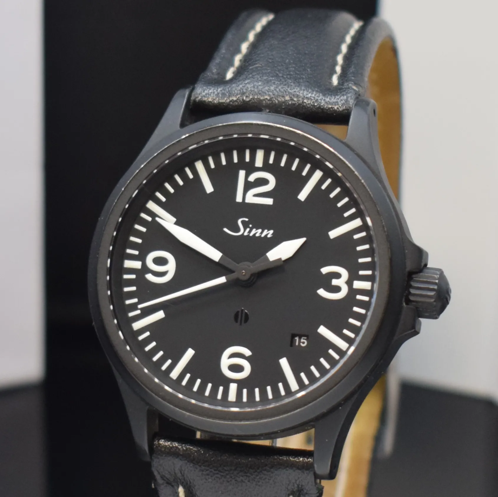 Sinn 656S. 38.5mm Chrome Black 1