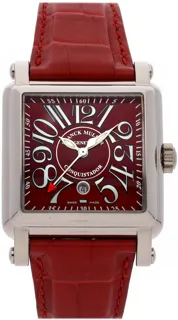 Franck Muller Conquistador Cortez 10000 L Stainless steel Red