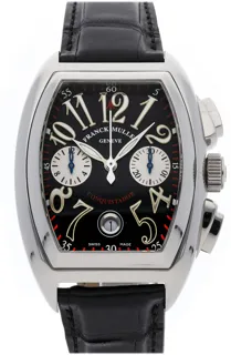 Franck Muller Conquistador 8002 CC BLACK Stainless steel Black