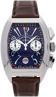 Franck Muller Conquistador 8005 CC BLUE Stainless steel Blue