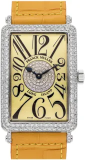 Franck Muller Long Island 1000 SC D1 P YELLOW White gold Golden