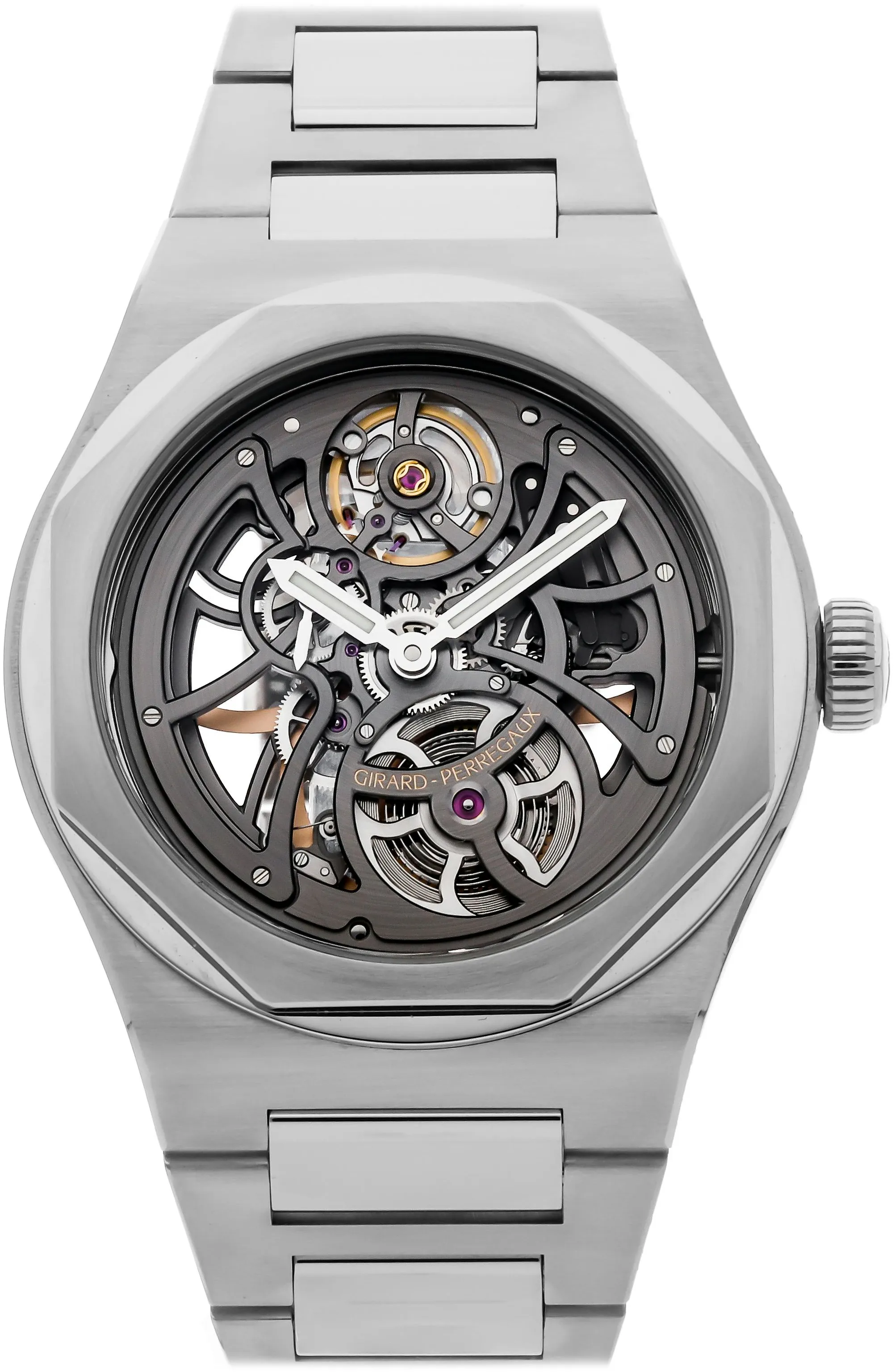 Girard-Perregaux Laureato Skeleton 81015-11-001-11A 42mm Stainless steel Skeleton