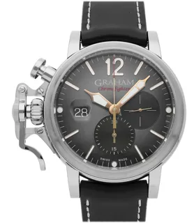 Graham Chronofighter 2CVDS.B25A.L127B Stainless steel Black