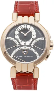 Harry Winston Premiere 200-MCRA39R Rose gold Gray