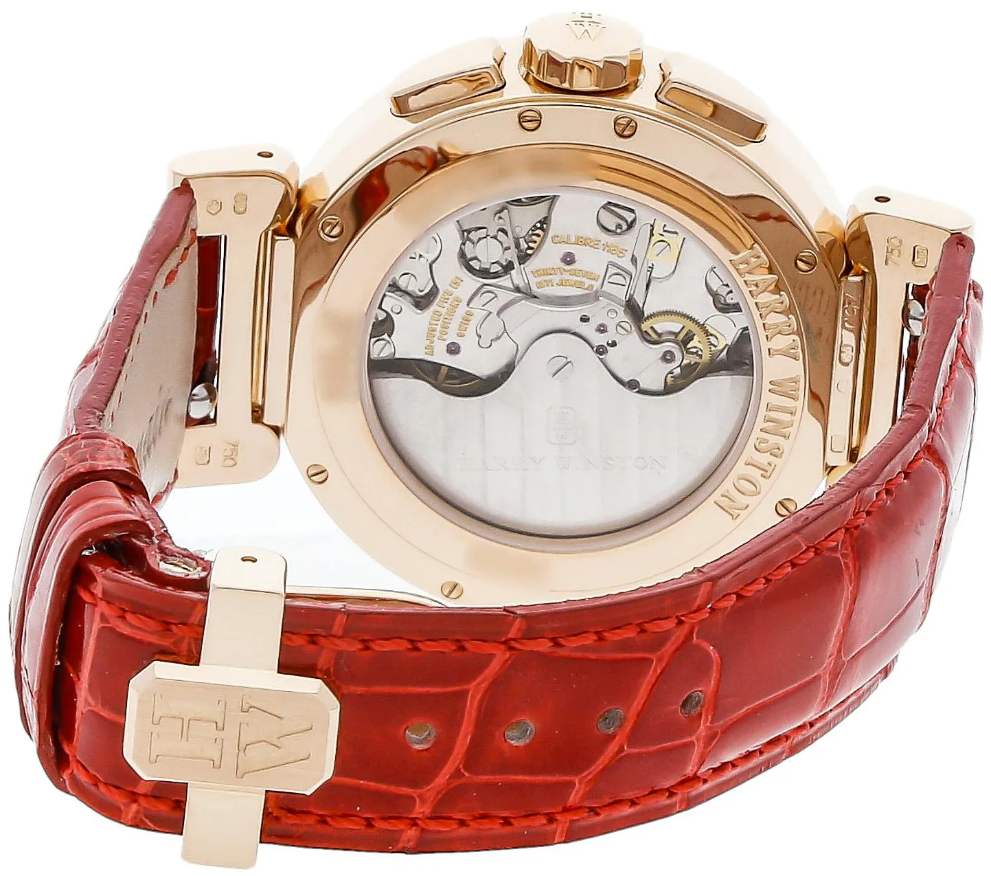 Harry Winston Premiere 200-MCRA39R 40mm Rose gold Gray 3