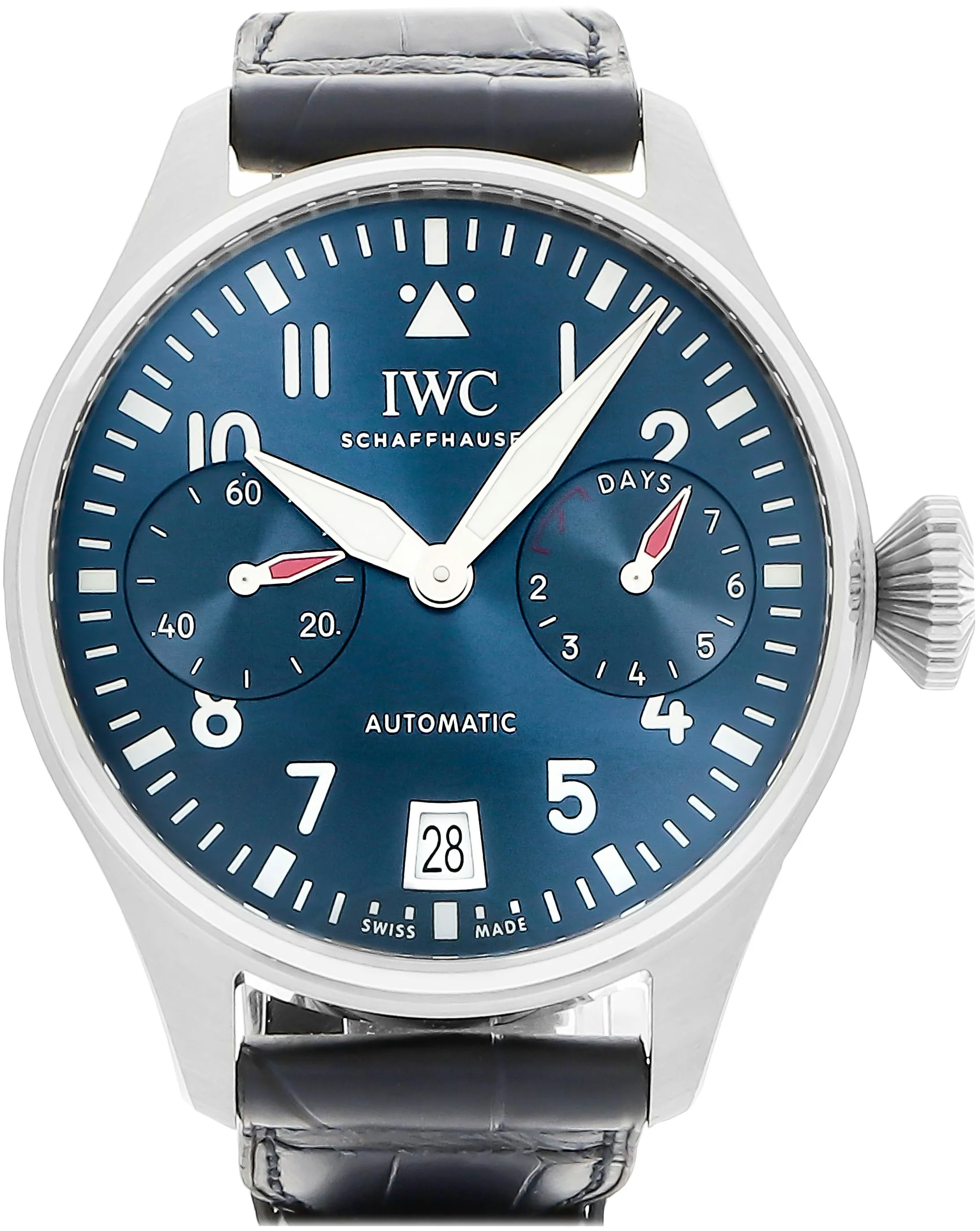 IWC Big Pilot IW5010-08 46mm Stainless steel Blue