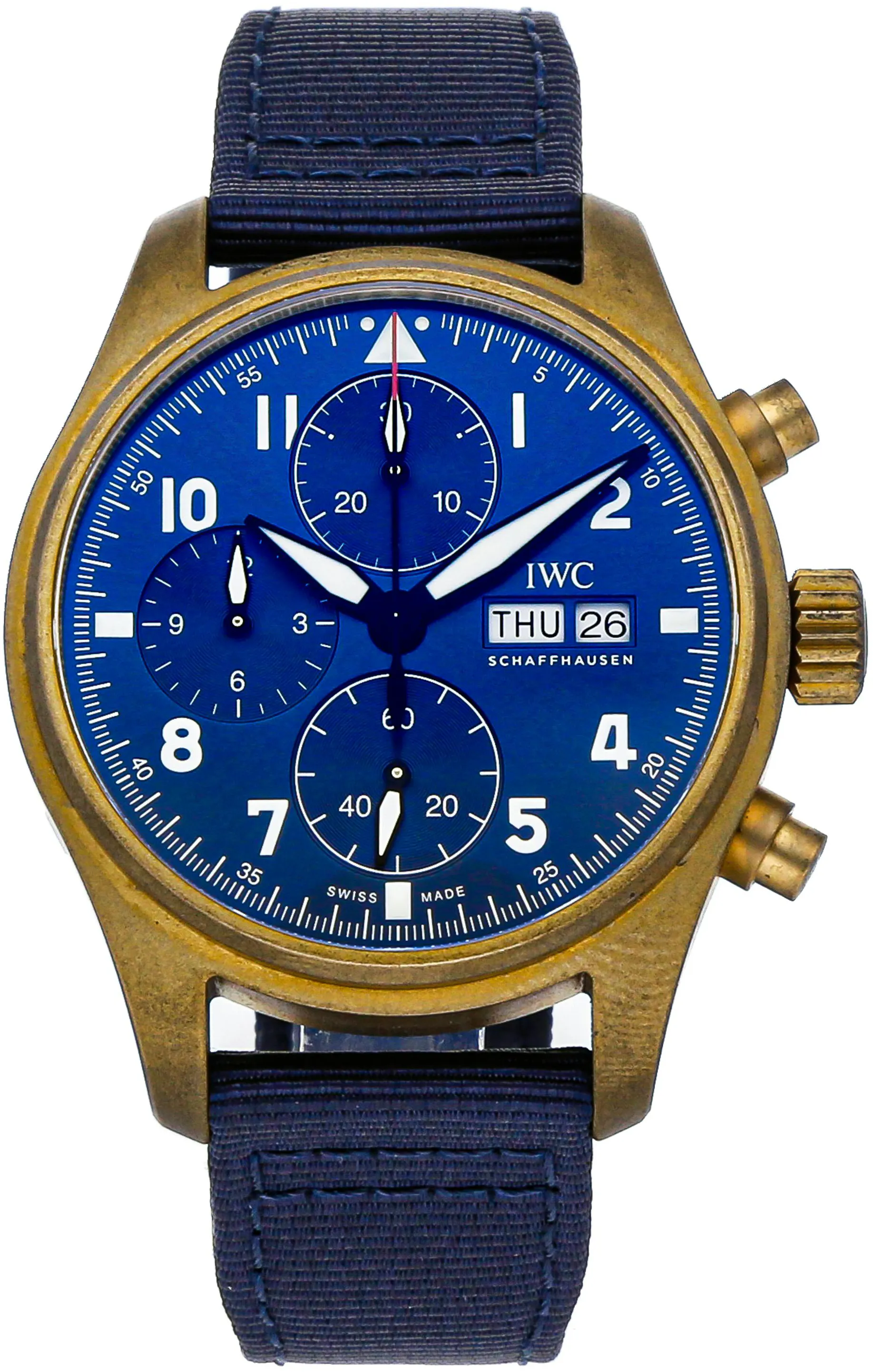 IWC Pilots IW387910 41mm Bronze Blue