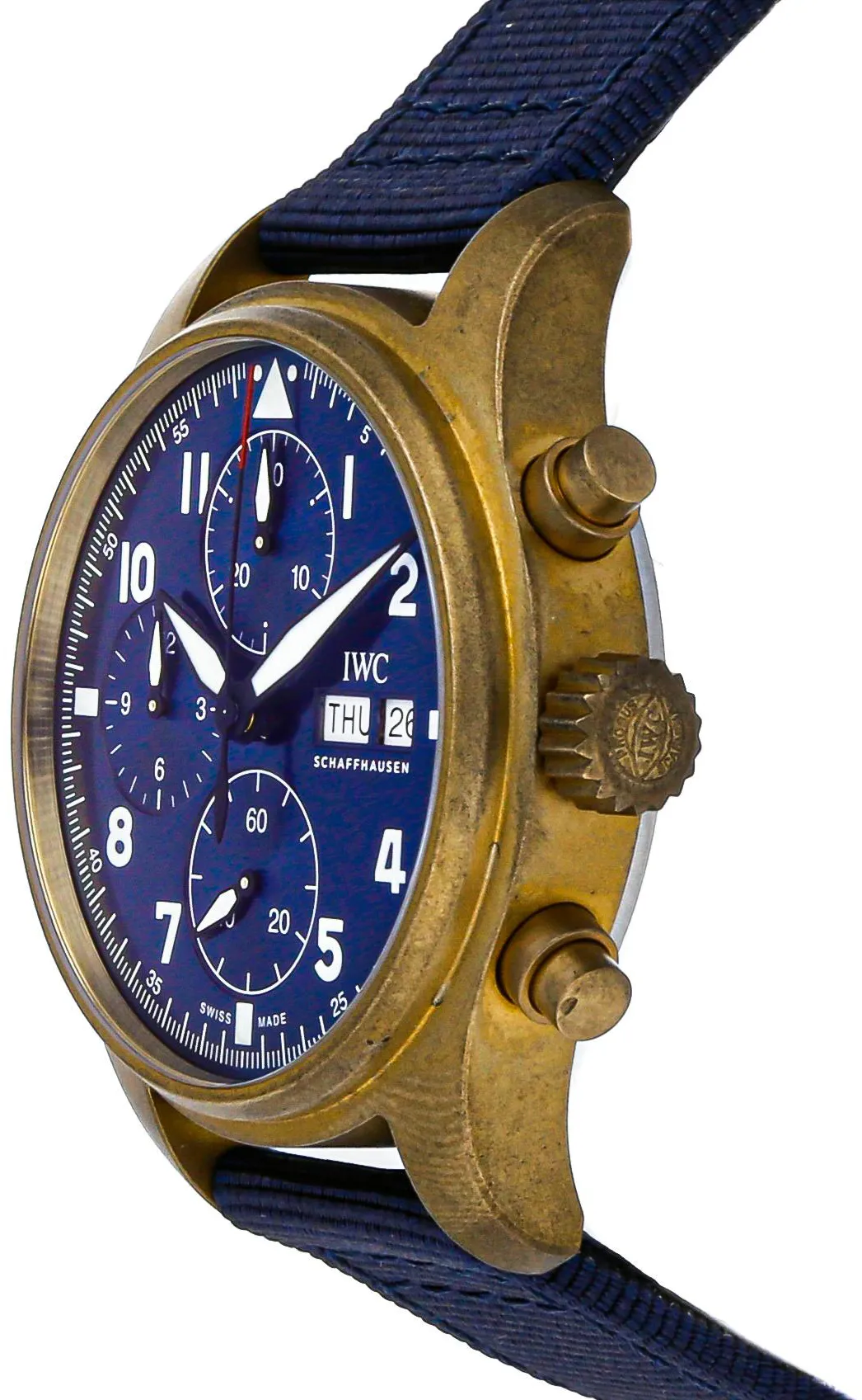 IWC Pilots IW387910 41mm Bronze Blue 1