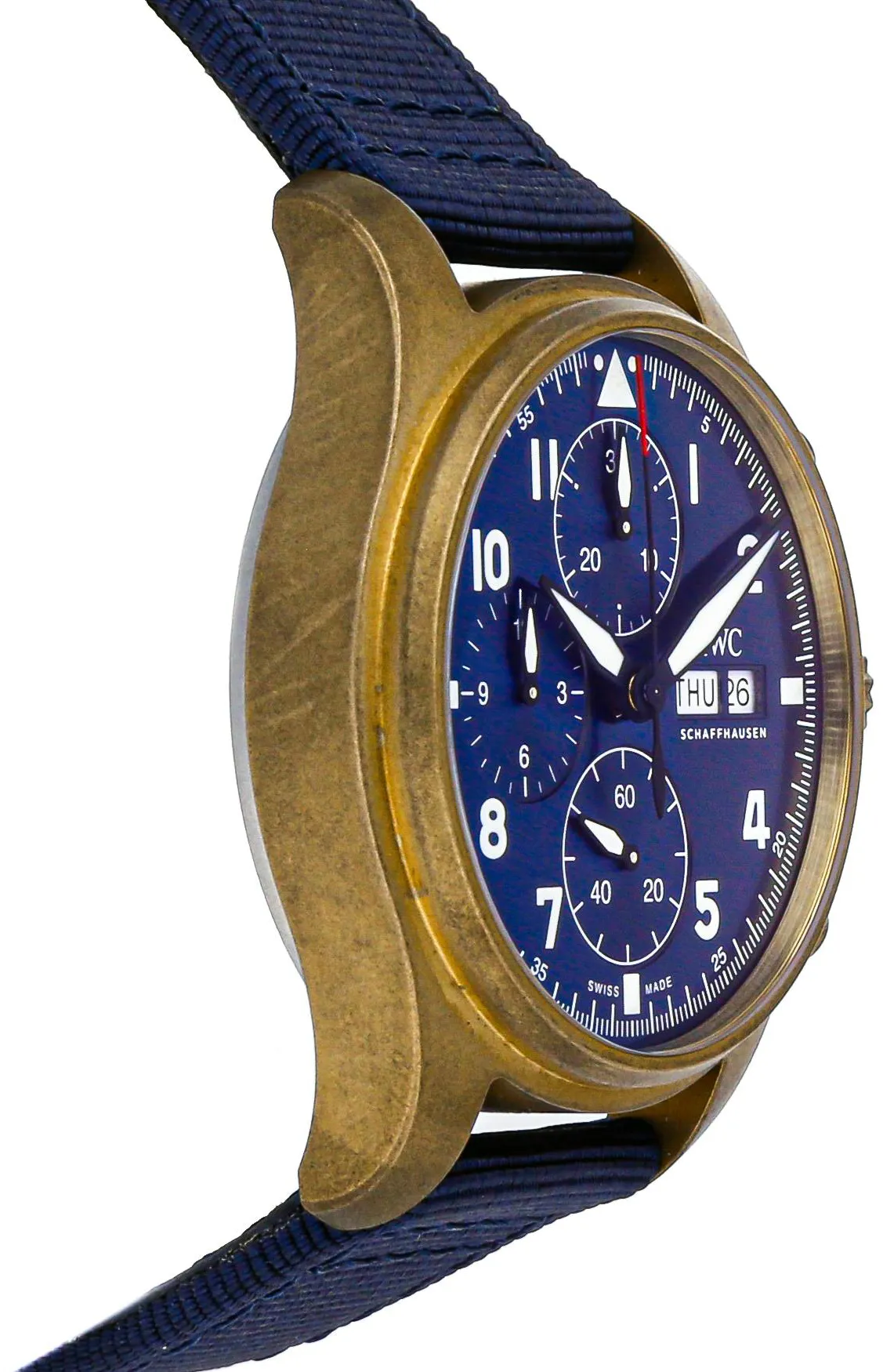 IWC Pilots IW387910 41mm Bronze Blue 2