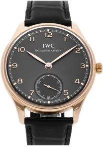 IWC Portugieser IW545406 Rose gold Gray