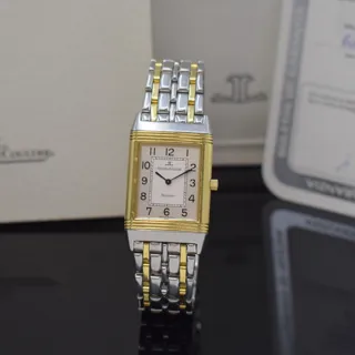 Jaeger-LeCoultre Reverso Classique 250.5.86 Yellow gold and Stainless steel Silver