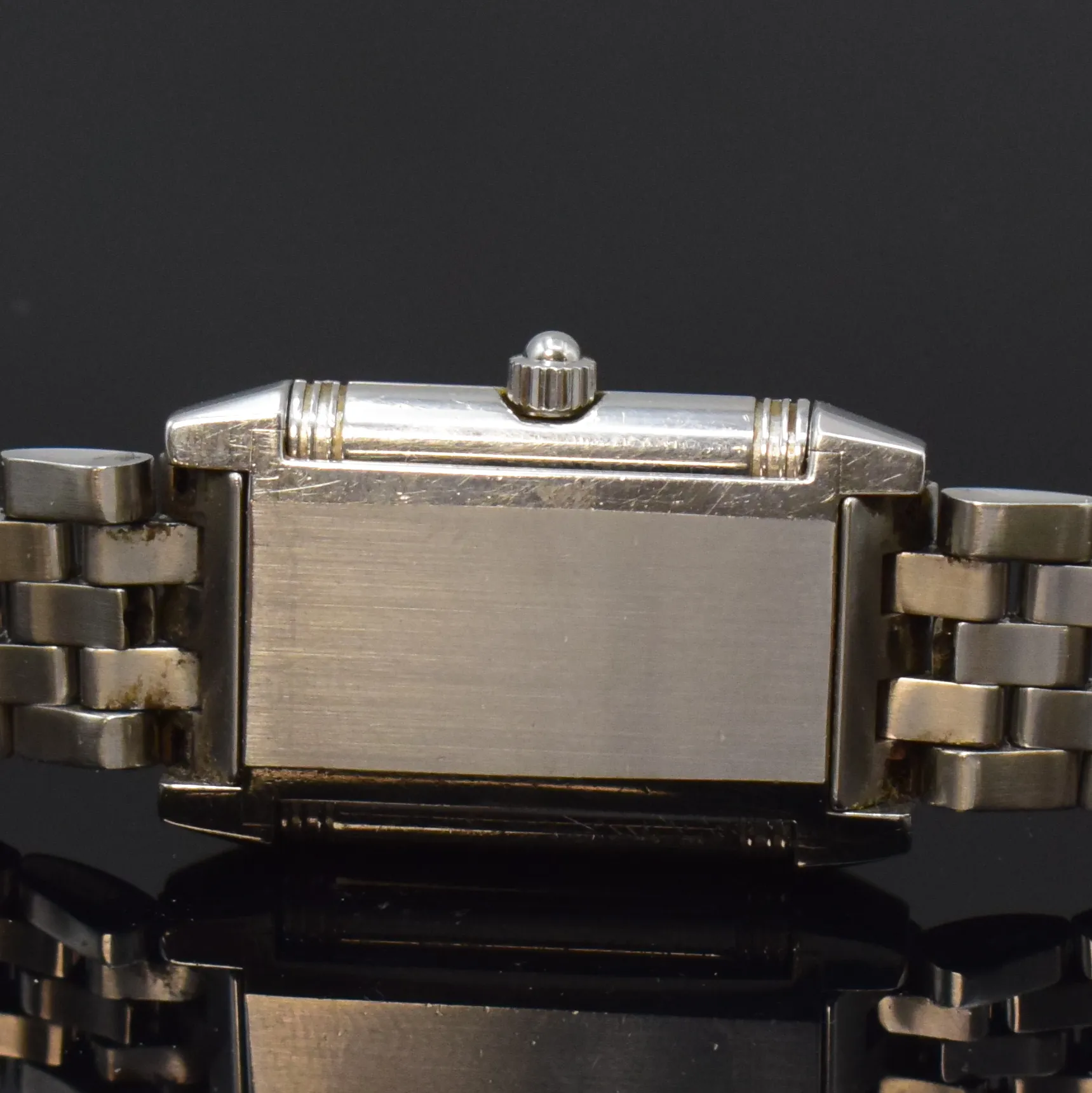 Jaeger-LeCoultre Reverso Duetto 266.8.44 21mm Stainless steel Engine-turned 6