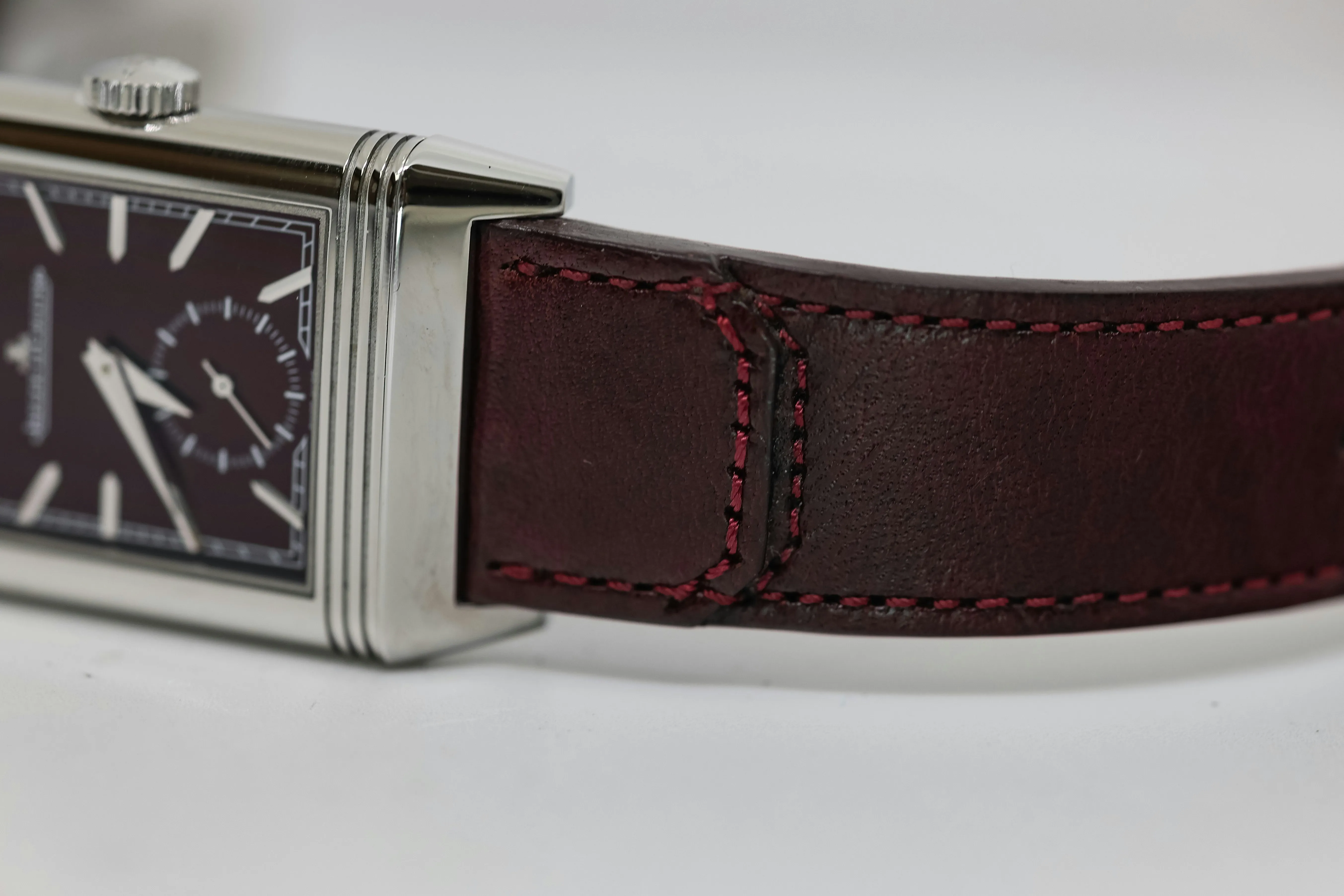 Jaeger-LeCoultre Reverso Tribute Small Seconds Q397846J 45.6mm Stainless steel Red 13