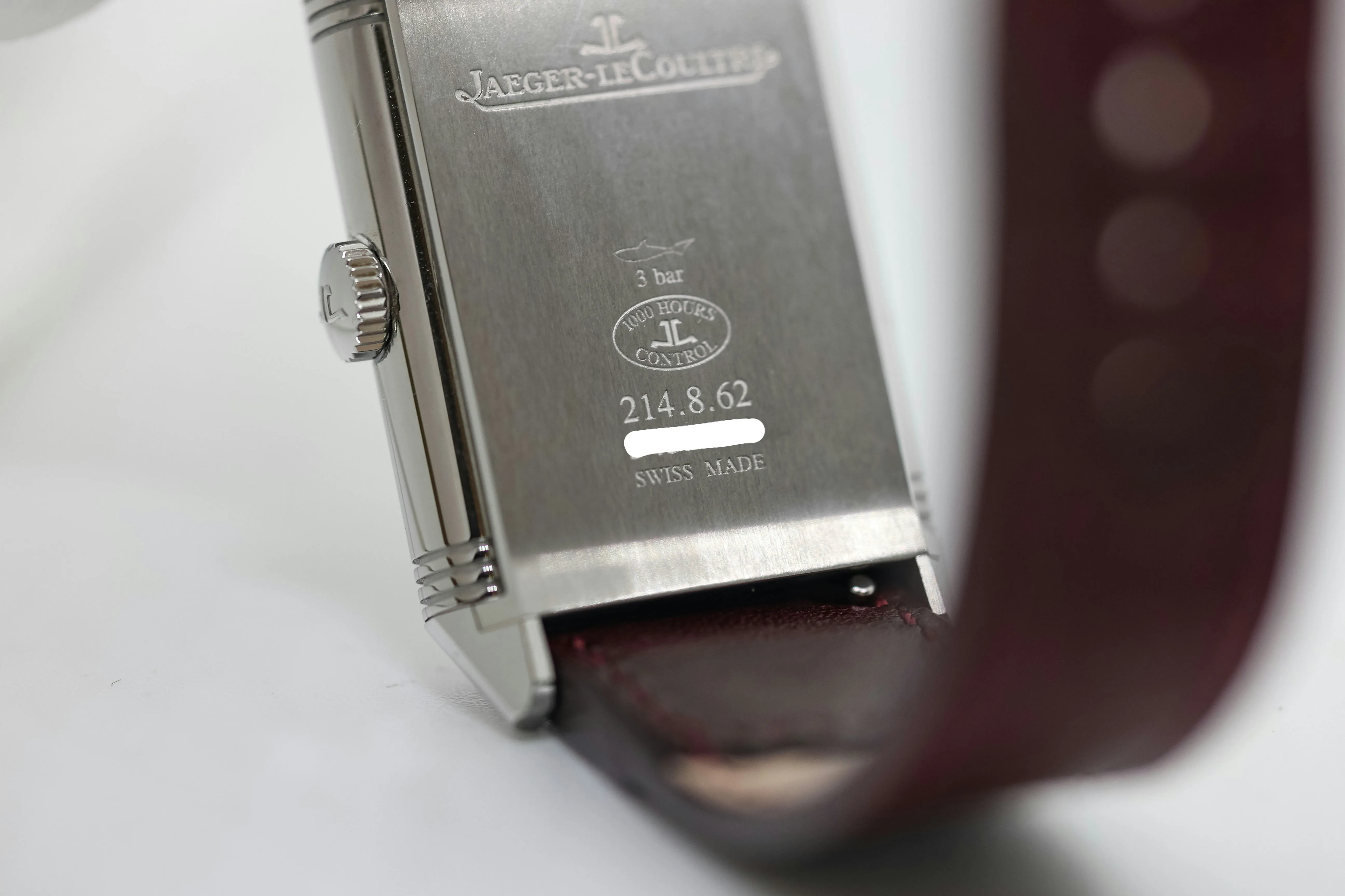 Jaeger-LeCoultre Reverso Tribute Small Seconds Q397846J 45.6mm Stainless steel Red 14