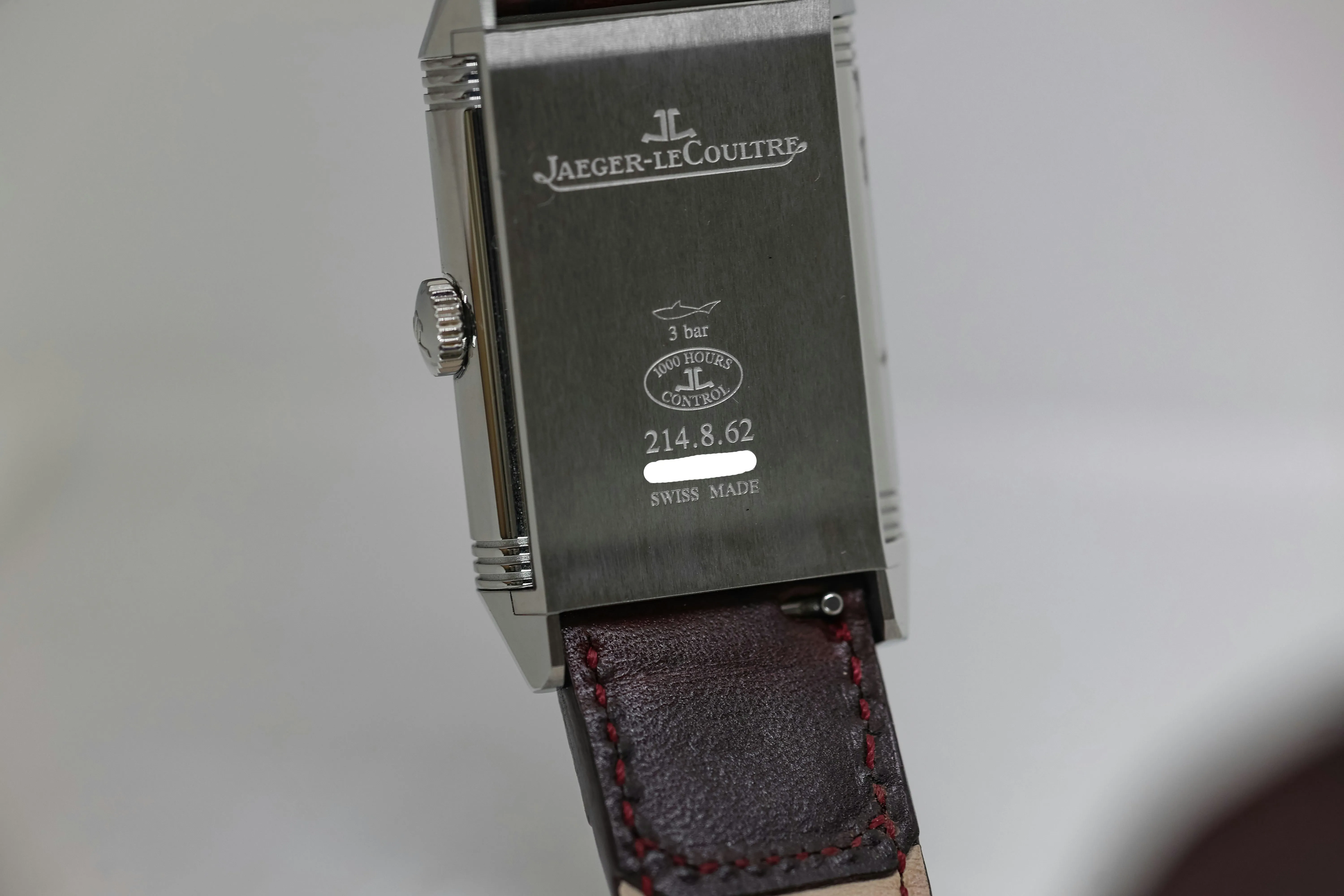 Jaeger-LeCoultre Reverso Tribute Small Seconds Q397846J 45.6mm Stainless steel Red 20