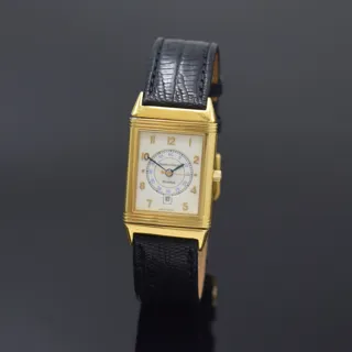 Jaeger-LeCoultre Reverso Yellow gold Cream