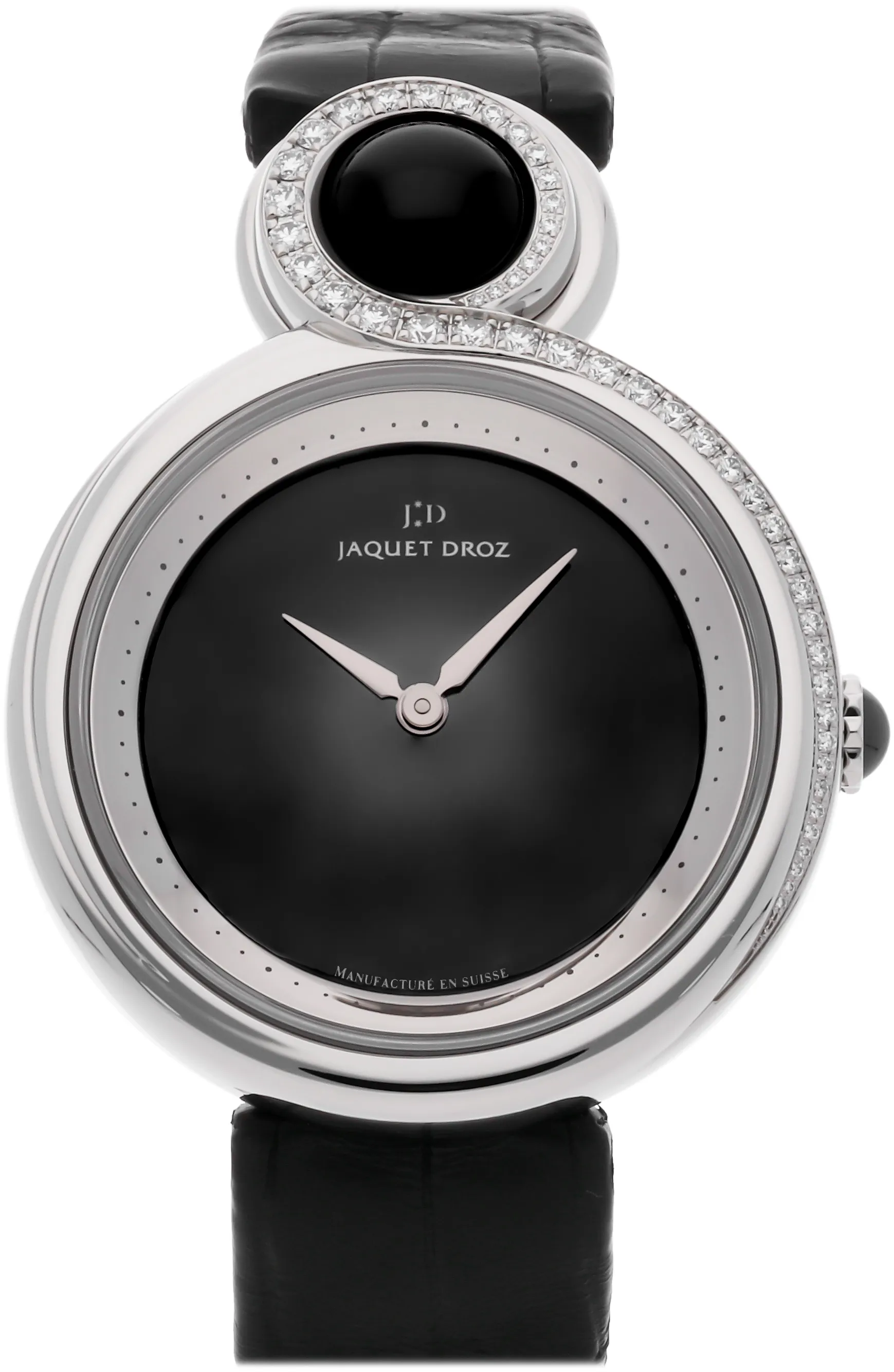 Jaquet Droz Lady 8 J014500240 35mm Stainless steel Black