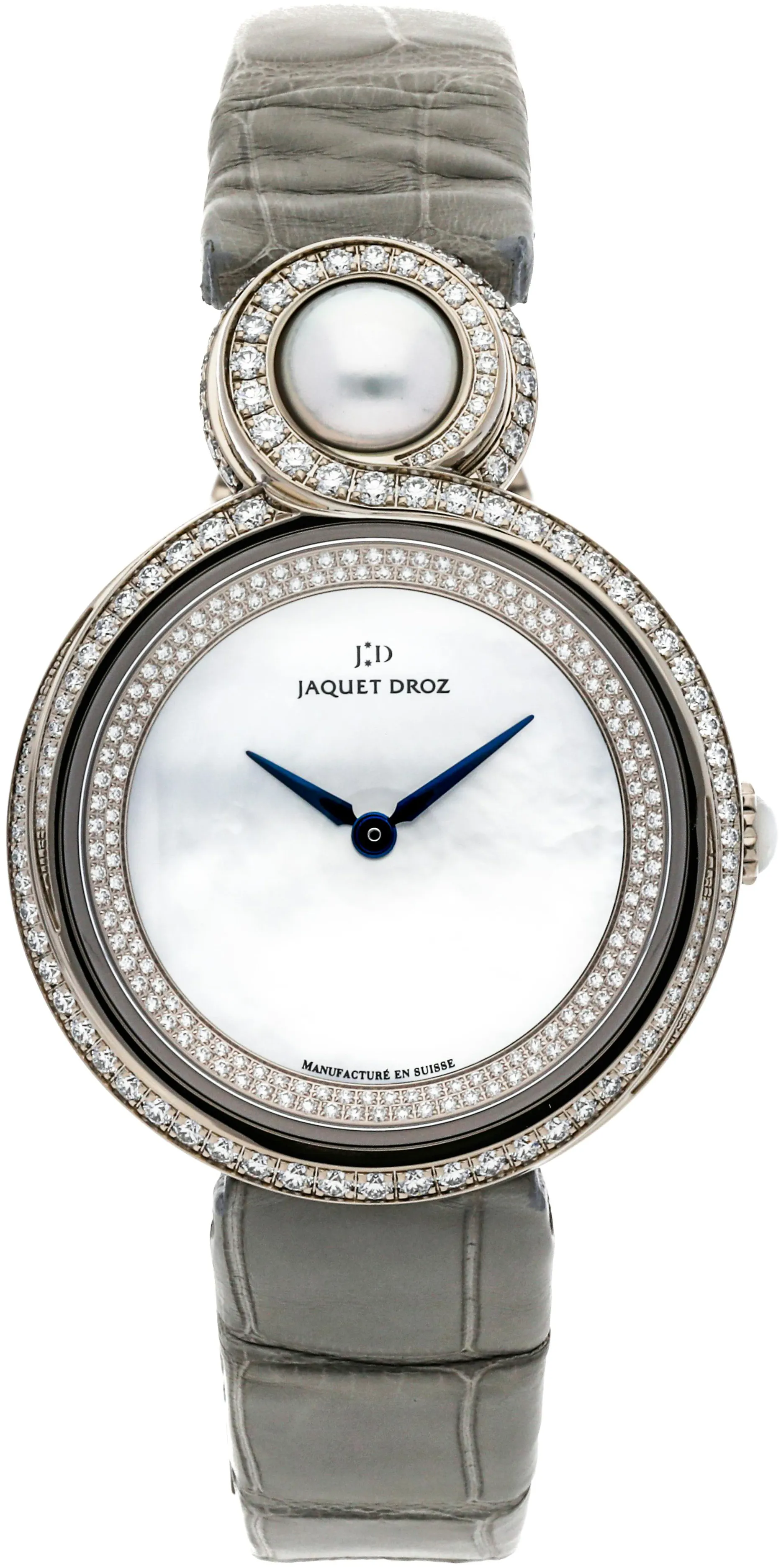 Jaquet Droz Lady 8 J014504570 35mm White gold White