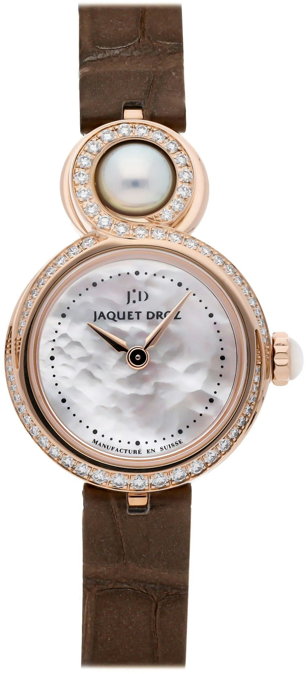 Jaquet Droz Lady 8 J014603271 25mm Rose gold White