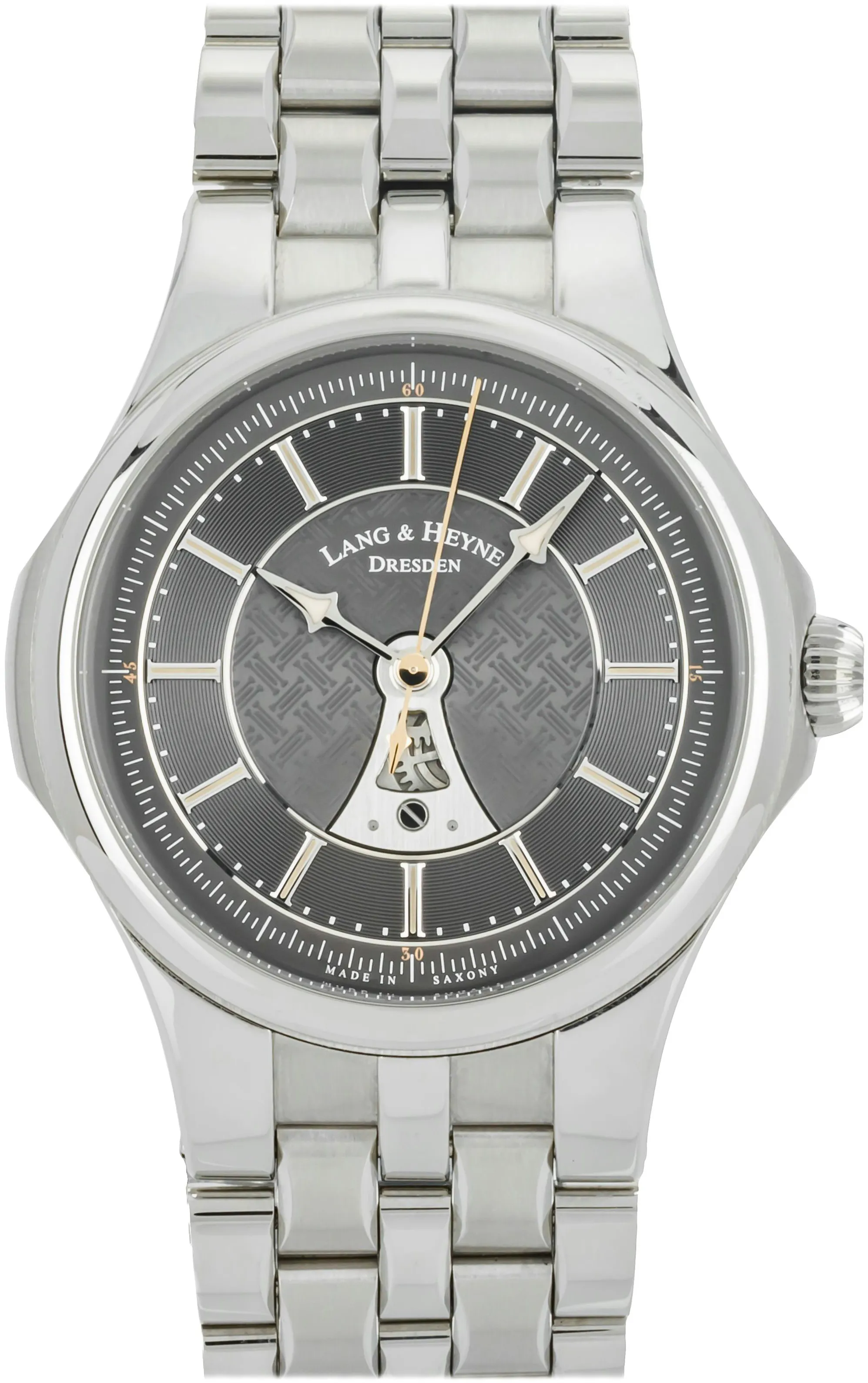 Lang & Heyne Hektor HEKTOR GREY 40mm Stainless steel Gray