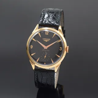 Longines 6846 Rose gold Black