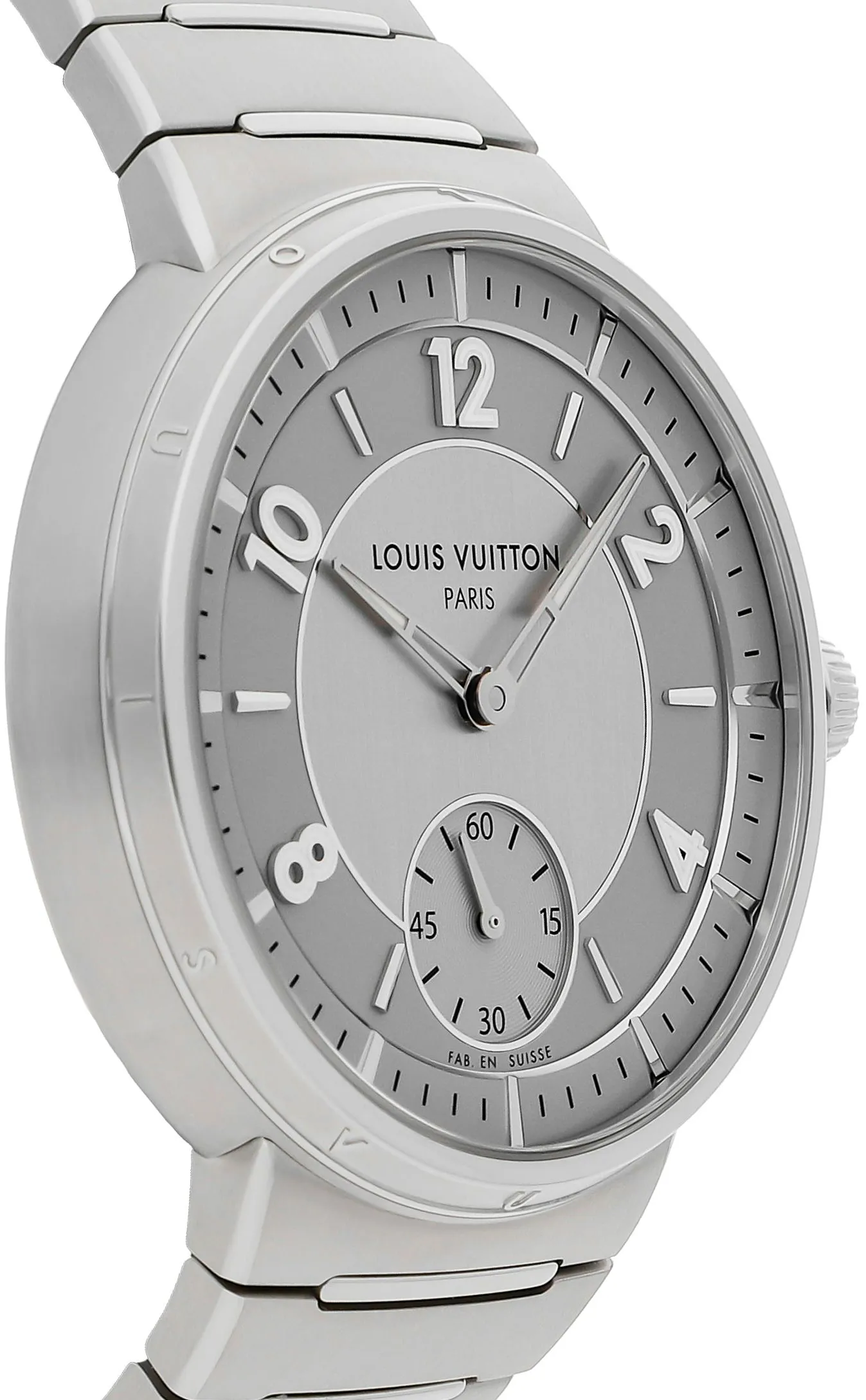 Louis Vuitton Tambour W1ST10 40mm Stainless steel Gray 2