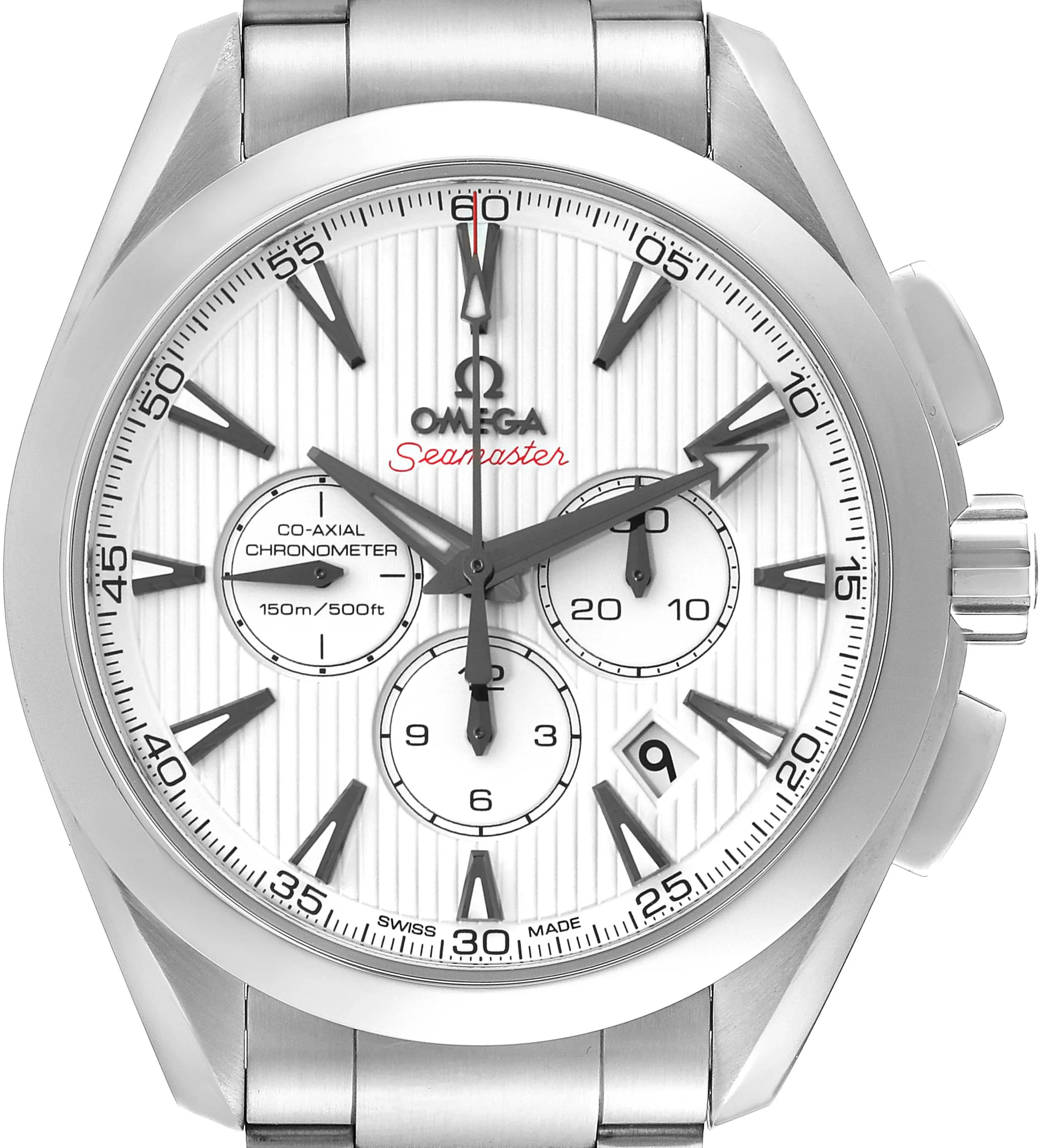 Omega Aqua Terra 231.10.44.50.04.001 44mm Stainless steel White 1