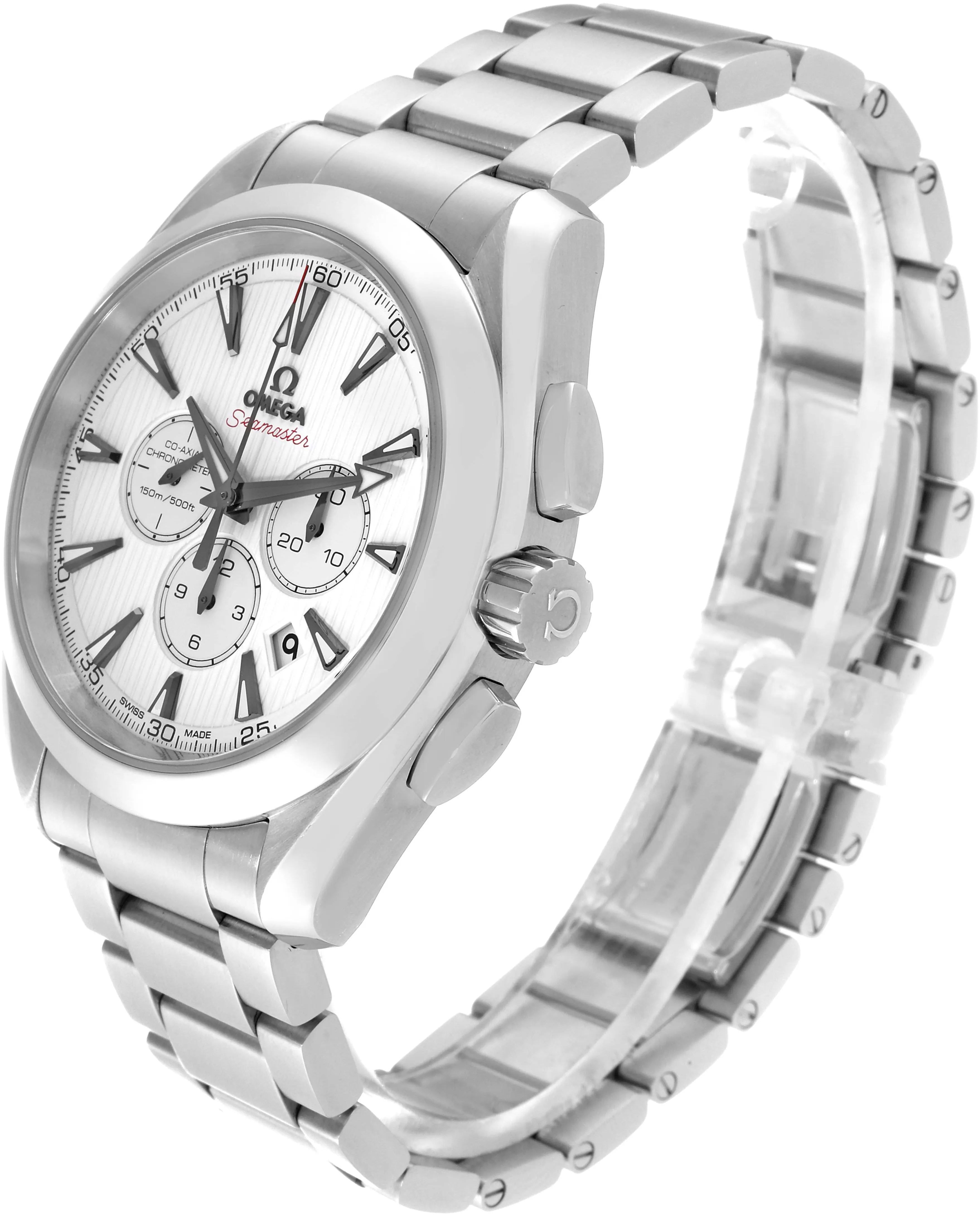 Omega Aqua Terra 231.10.44.50.04.001 44mm Stainless steel White 4