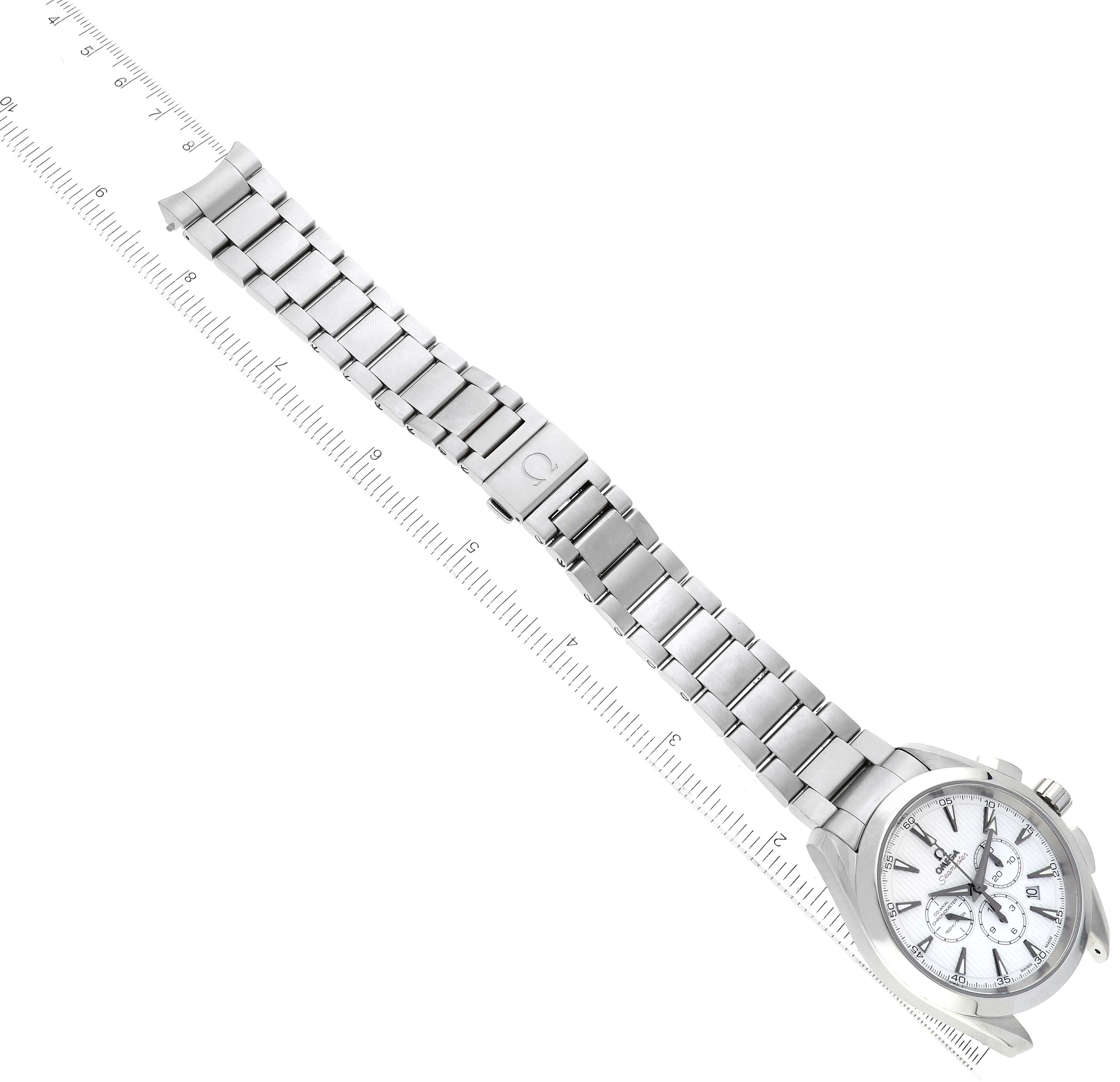 Omega Aqua Terra 231.10.44.50.04.001 44mm Stainless steel White 8