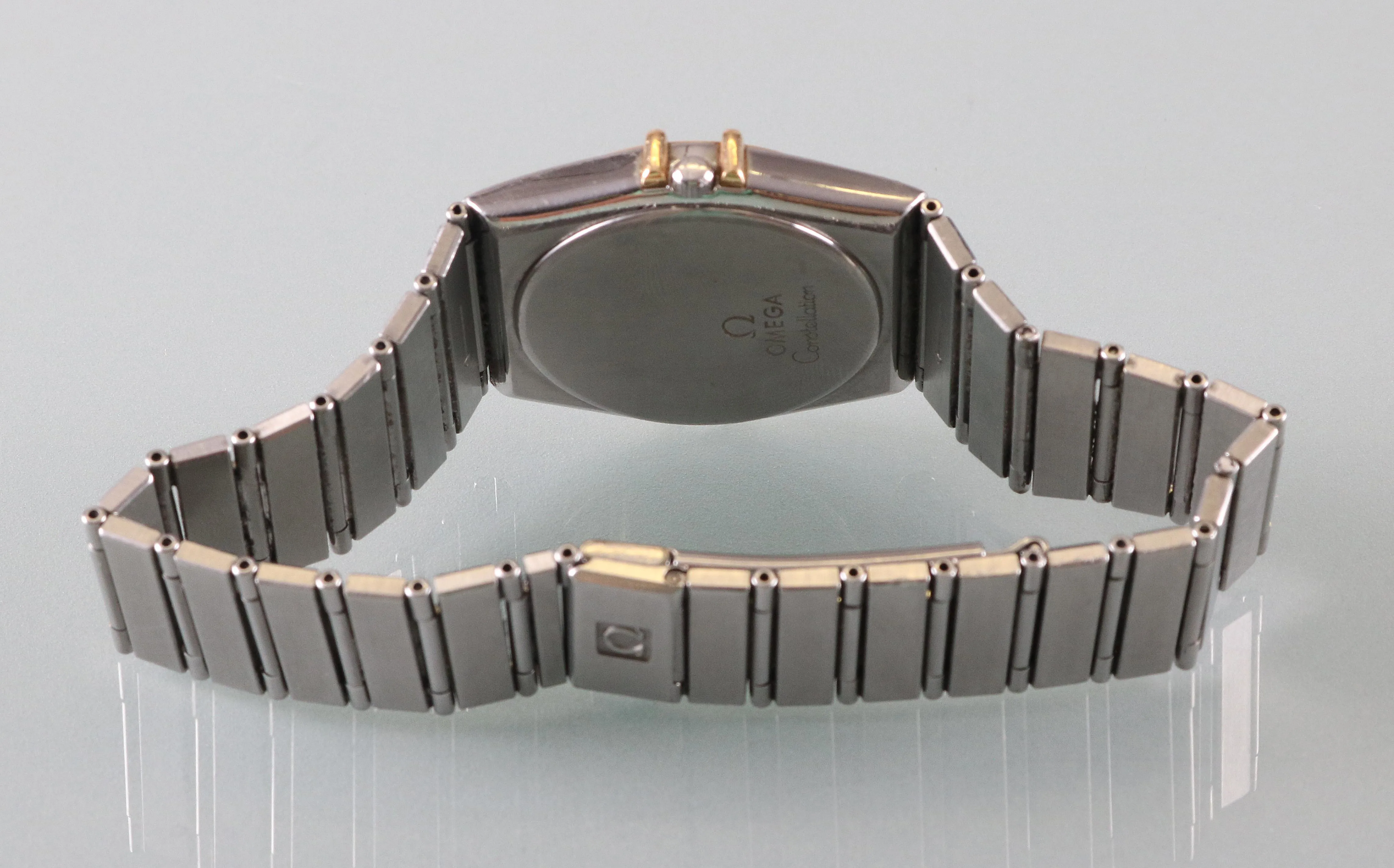 Omega Constellation 396.1070 33mm Yellow gold and stainless steel Black 2