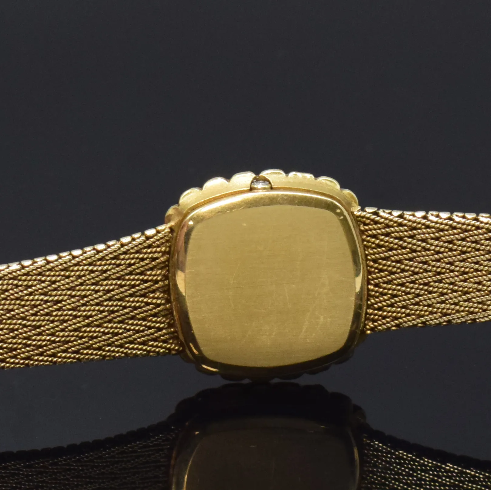 Omega De Ville 20mm Yellow gold Silver 5