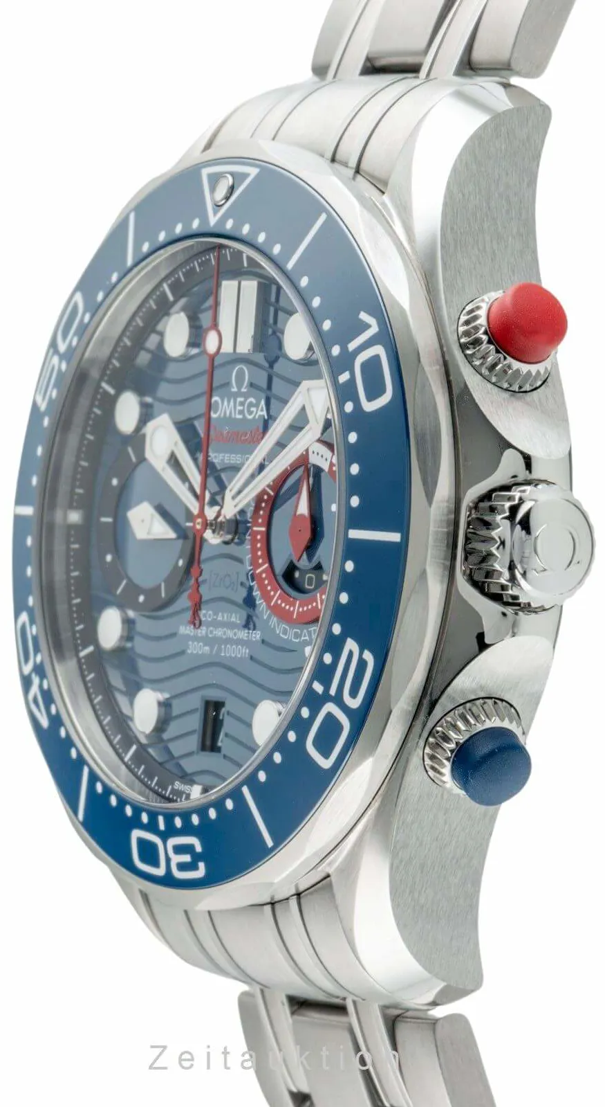 Omega Seamaster Diver 300M 210.30.44.51.03.002 44mm Stainless steel Blue 5