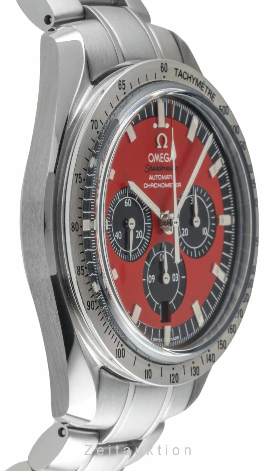 Omega Speedmaster 3506.61.00 42mm Stainless steel Red 6