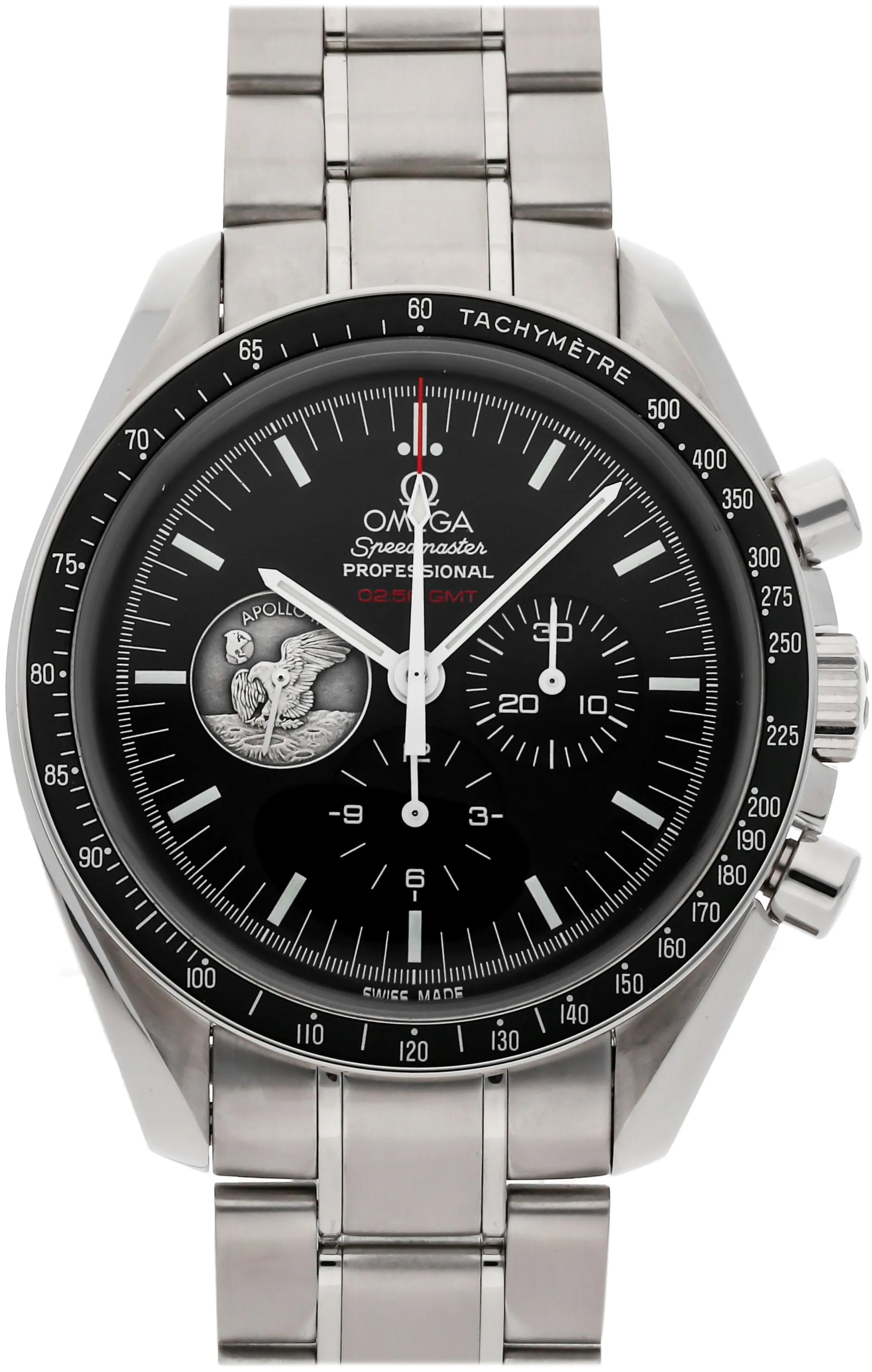 Omega Speedmaster Moon watch 311.30.42.30.01.002 42mm Stainless steel Black