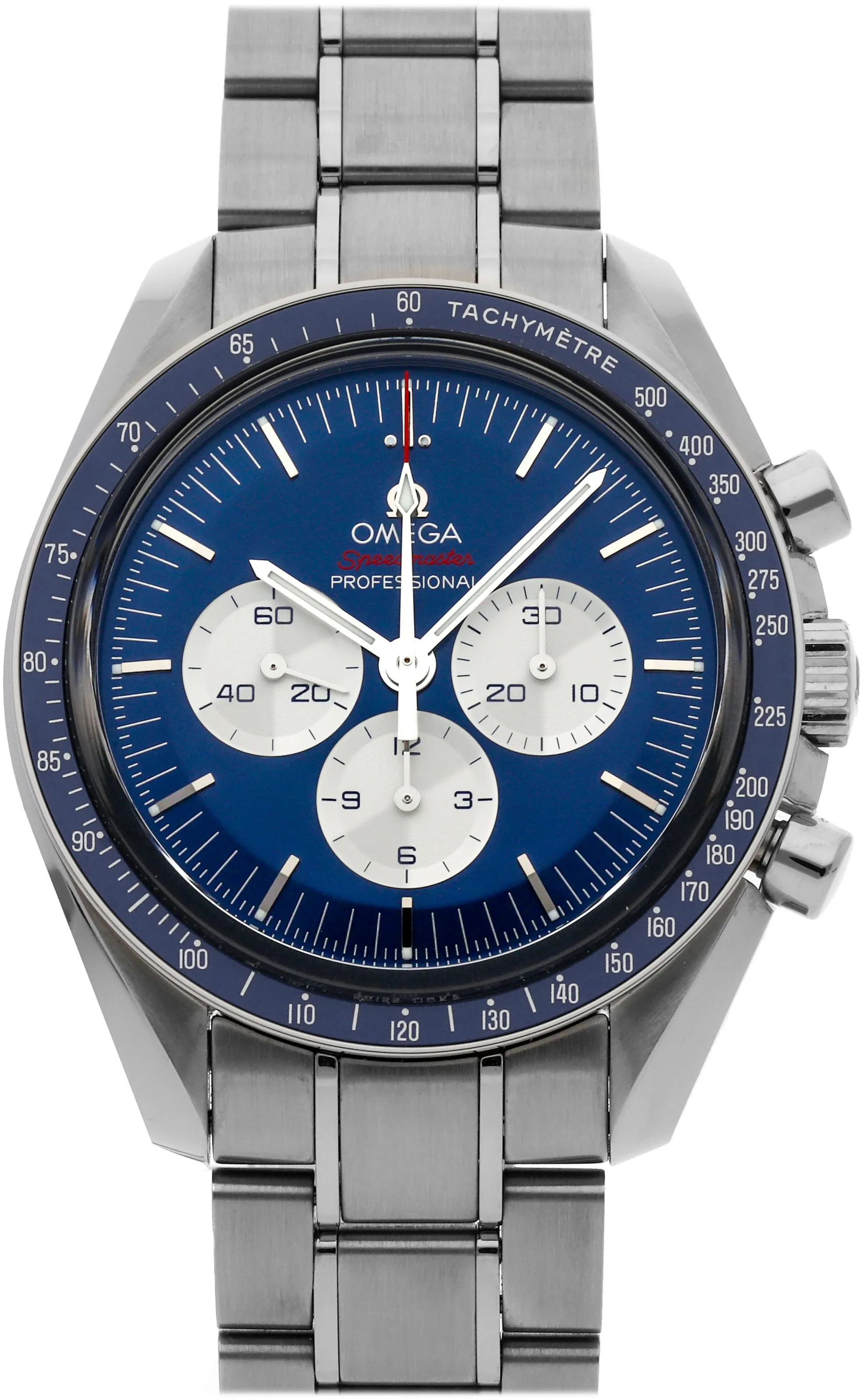 Omega Speedmaster Moonwatch 522.30.42.30.03.001 42mm Stainless steel Blue