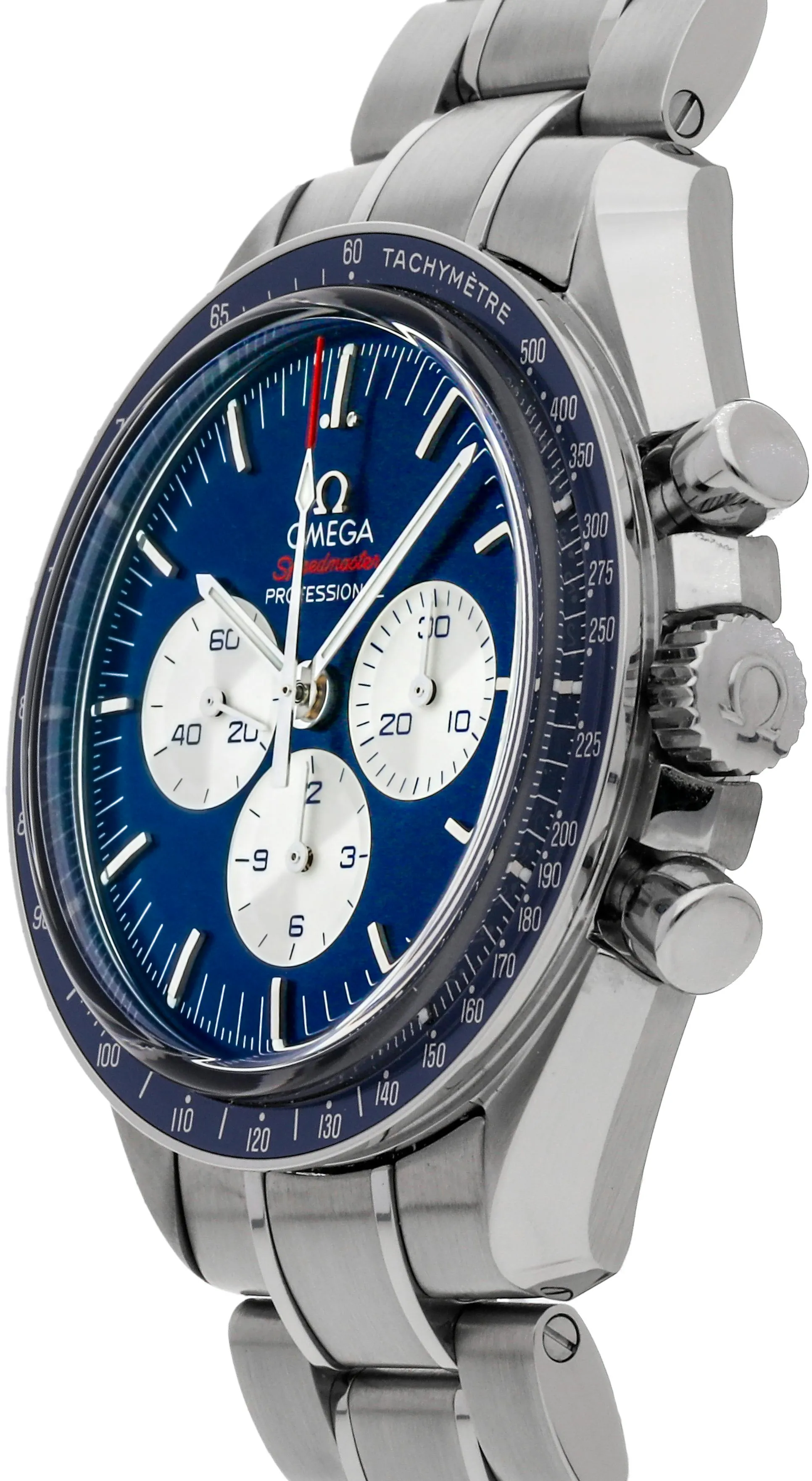 Omega Speedmaster Moonwatch 522.30.42.30.03.001 42mm Stainless steel Blue 1