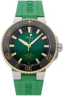 Oris Aquis 01 400 7769 6357-07 4 22 77FC Stainless steel Green