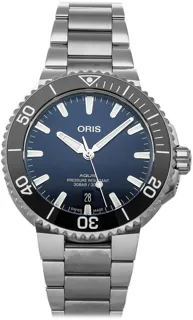 Oris Aquis 01 733 7766 4135-07 8 22 05PEB Stainless steel Blue