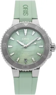 Oris Aquis 01 733 7770 4157-07 4 18 67FC Stainless steel Green